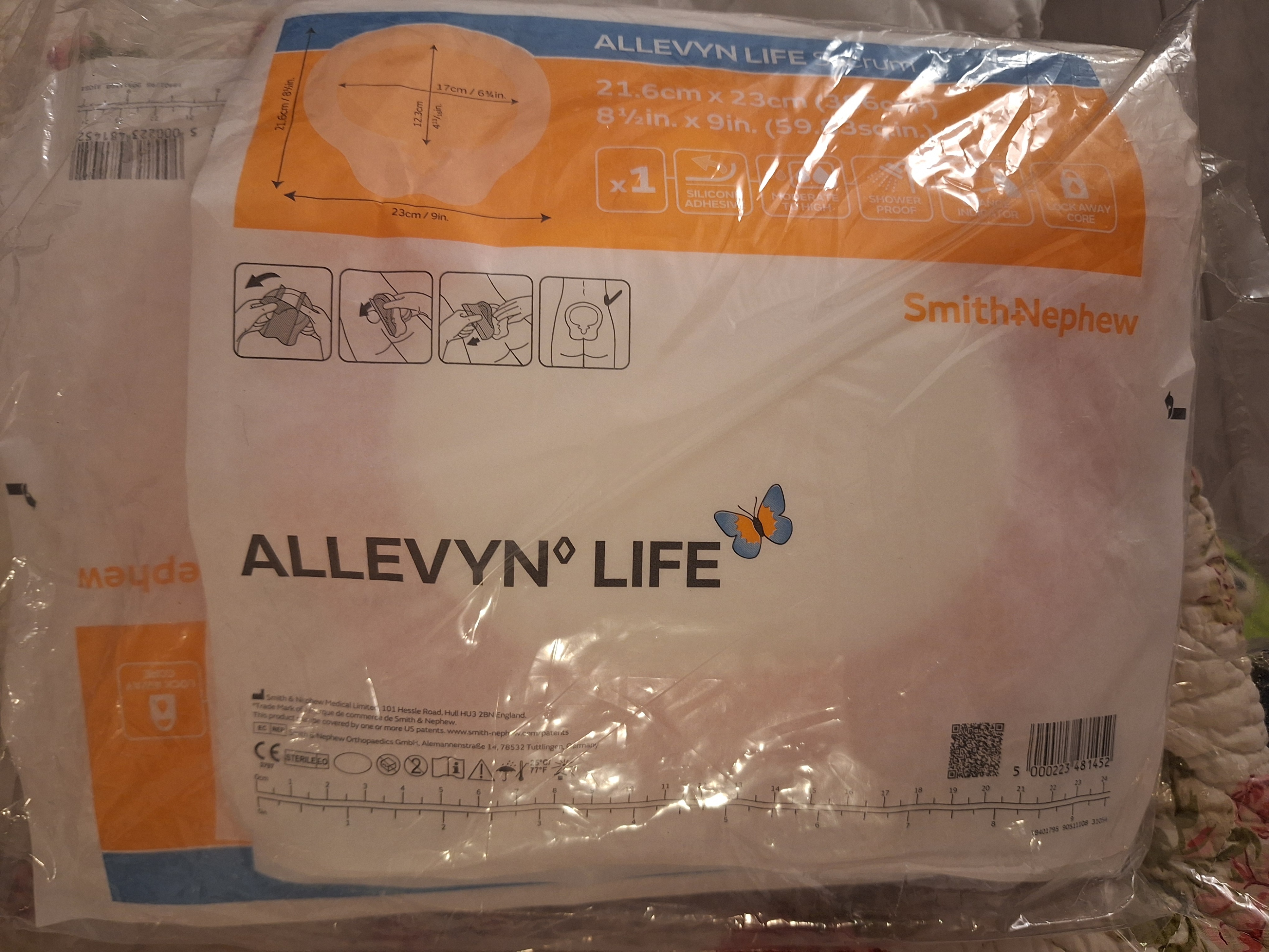Brand New Allevyn Gentle Border