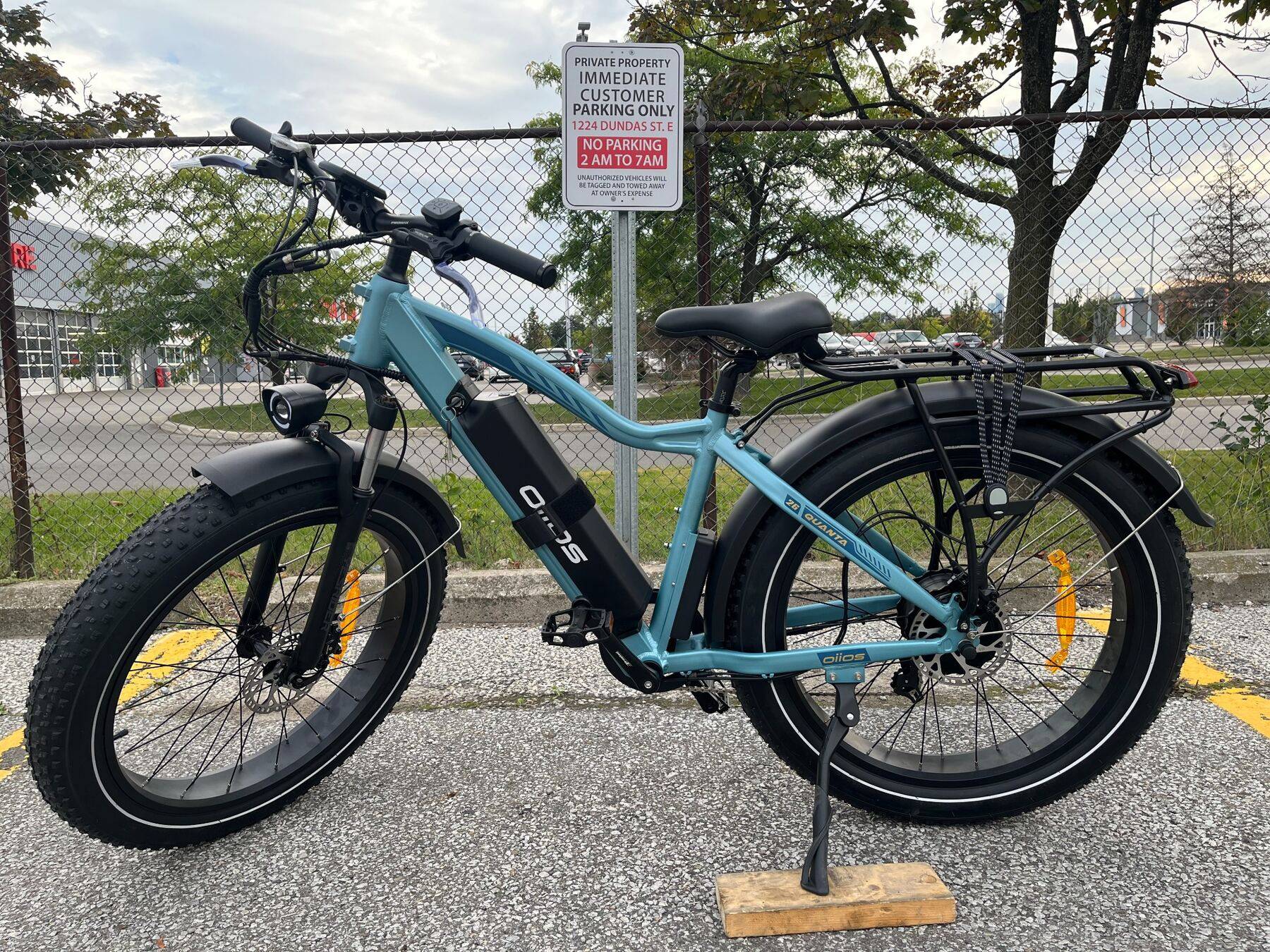 Oiios Quanta Fat Tire E-Bike–Showroom Unit with Full Warranty