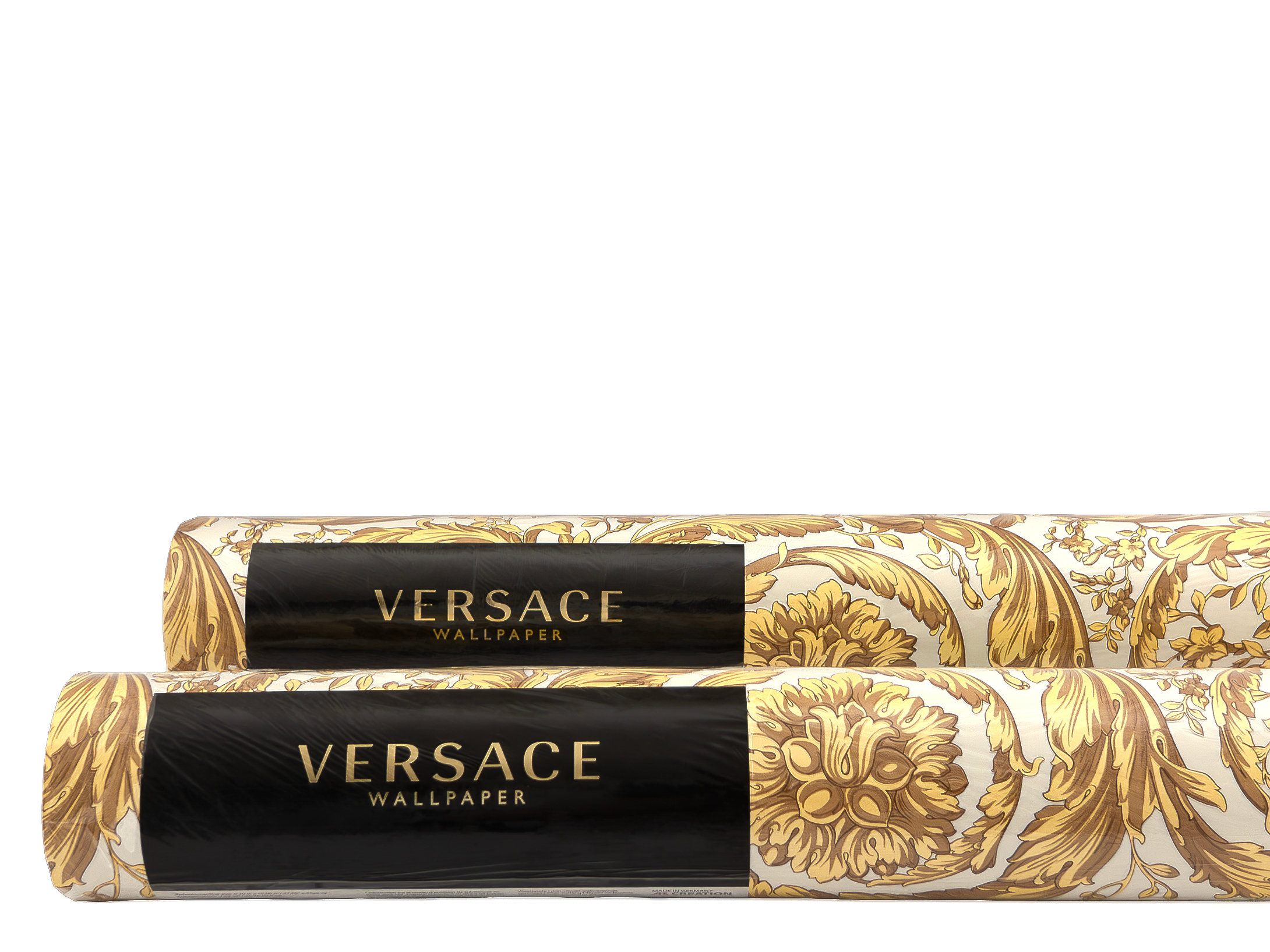 2 VERSACE BAROCCO WALLPAPER ROLLS BRAND NEW SEALED - photo 3