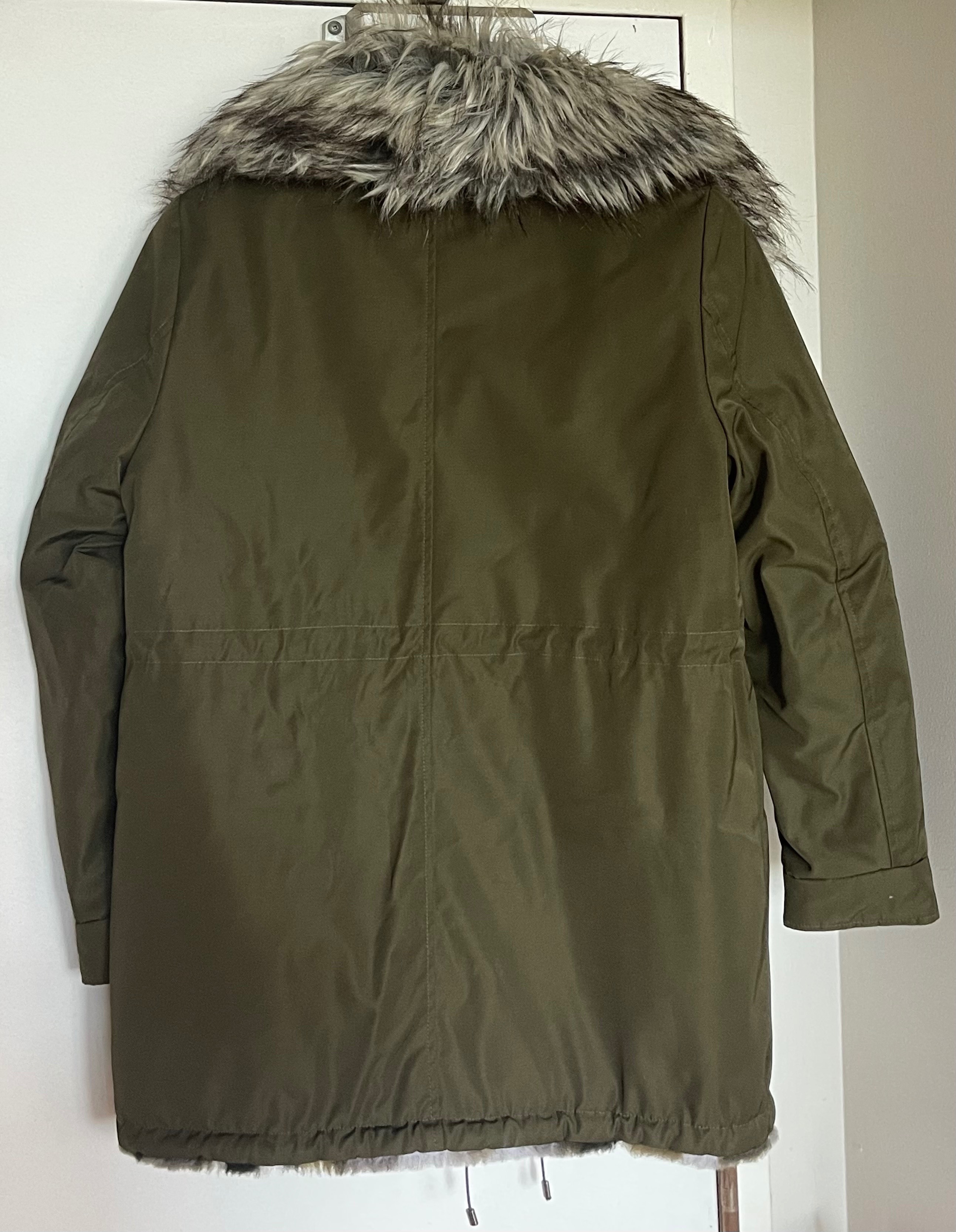 Adrienne Landau Reversible Faux-Fur Parka (Small) - photo 2