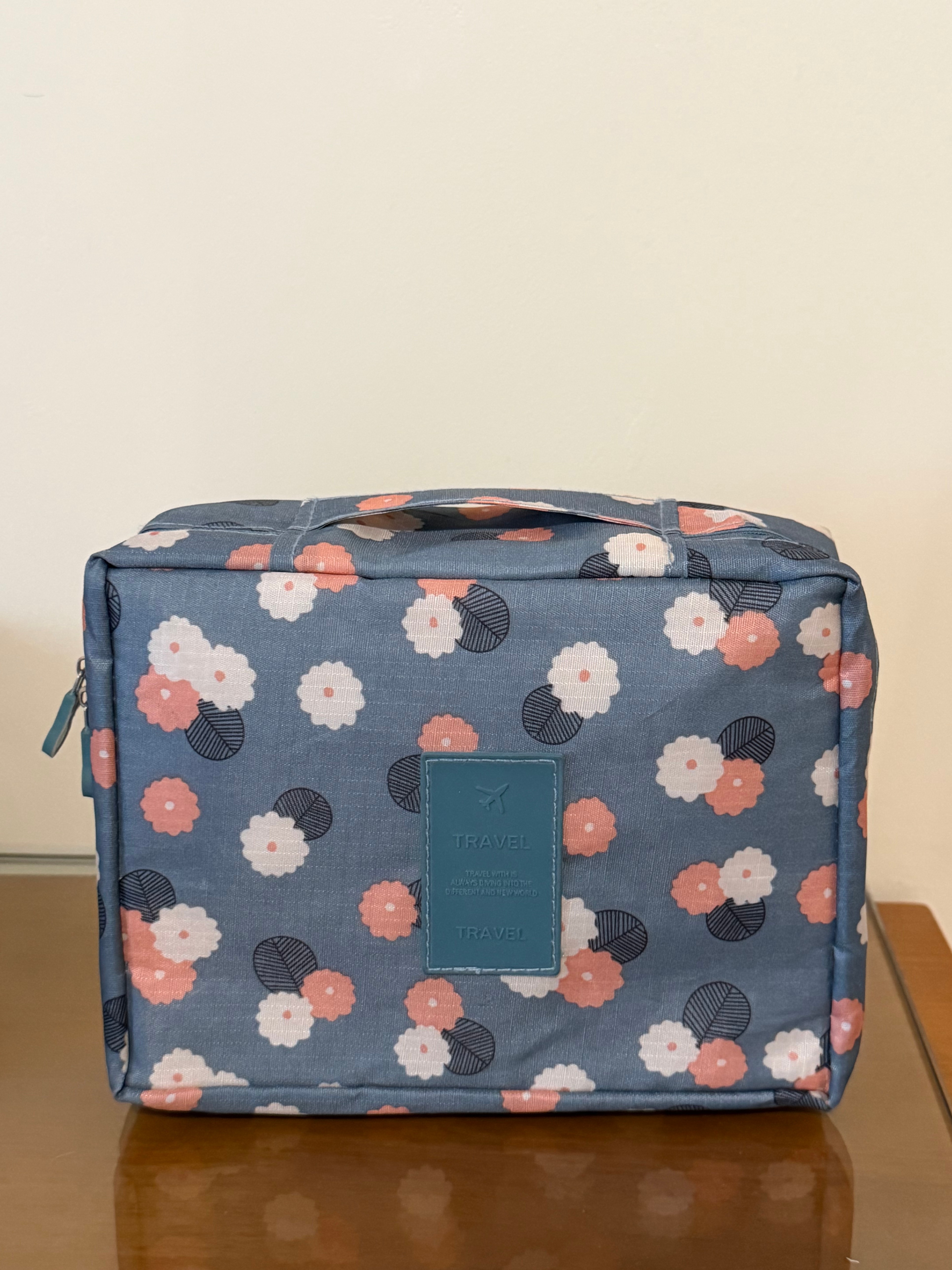 Floral Travel Organizer Bag