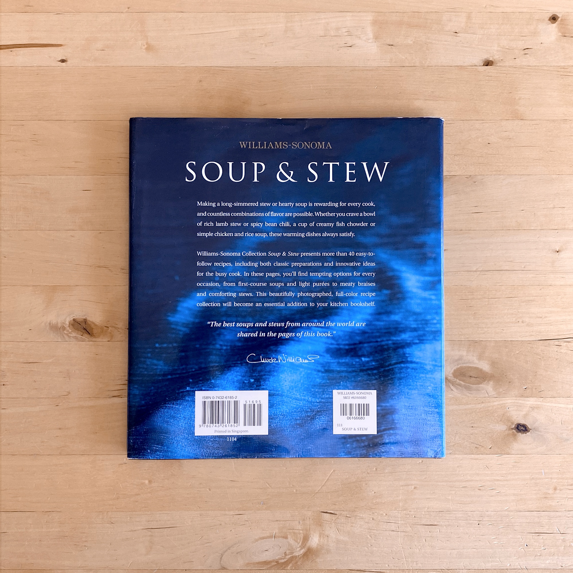Williams Sonoma Soup & Stew Hardcover Recipe Book - photo 2