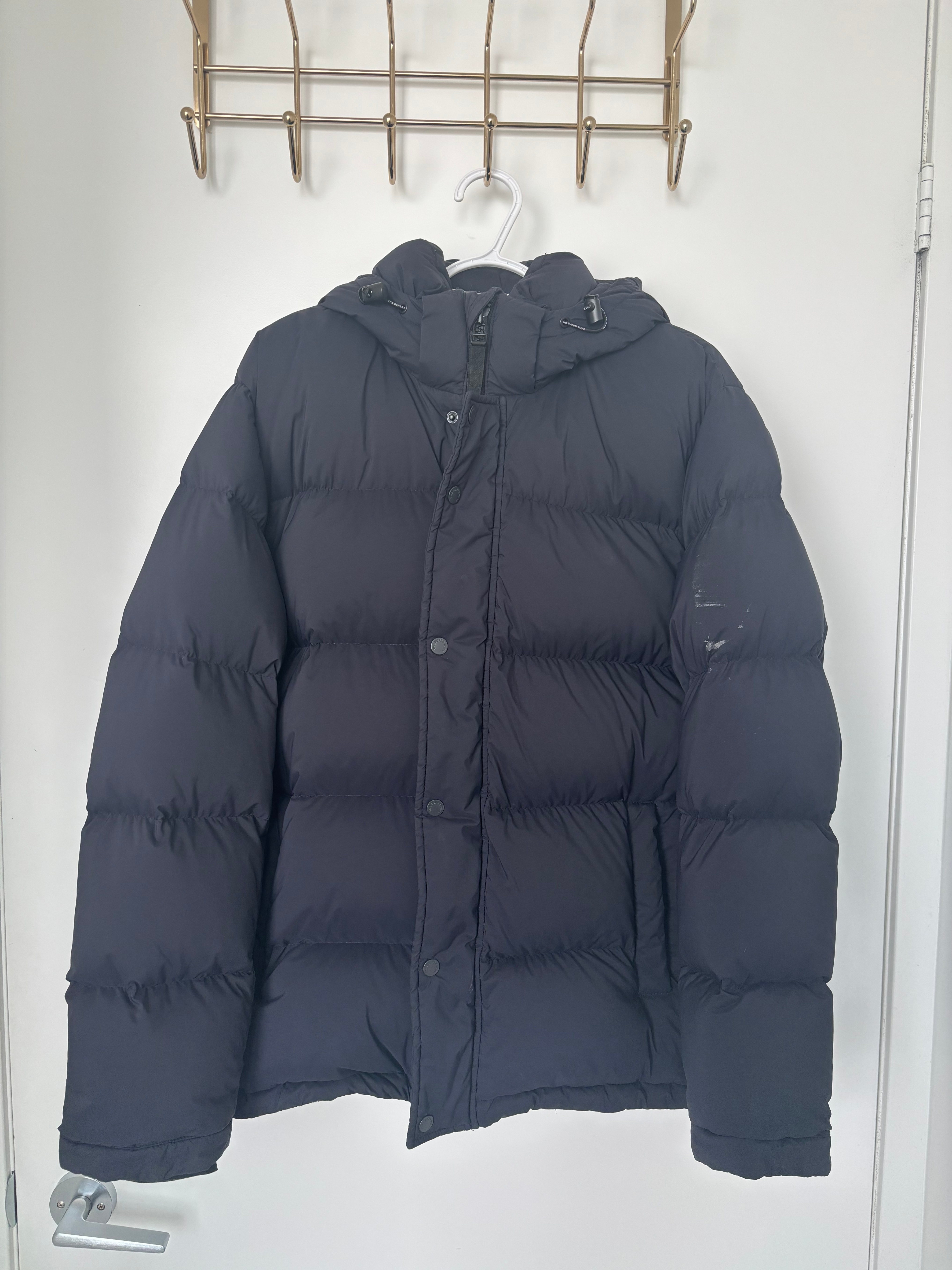 Aritzia Dark Blue Men's Winter SuperPuff Jacket