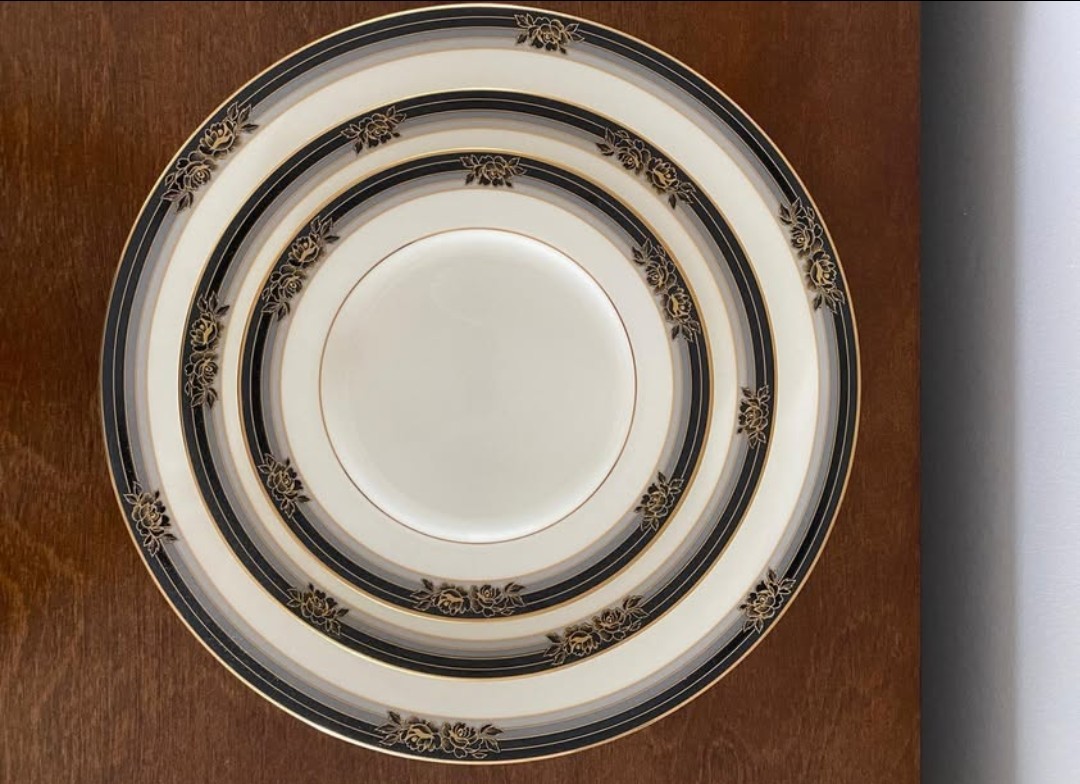 Antique Noritake Spell Binder China Set of 12