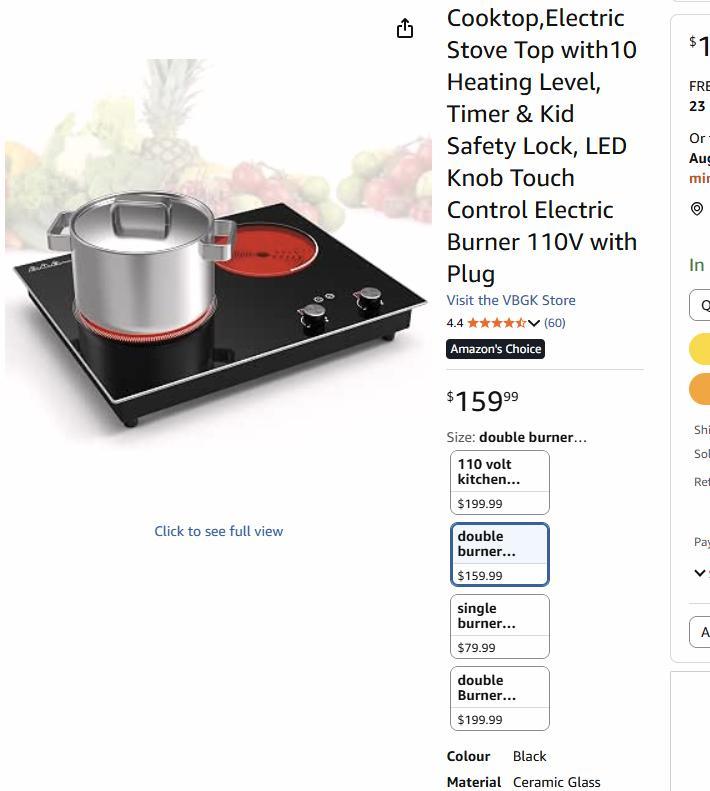55. BRAND NEW Electric Cooktop - photo 3