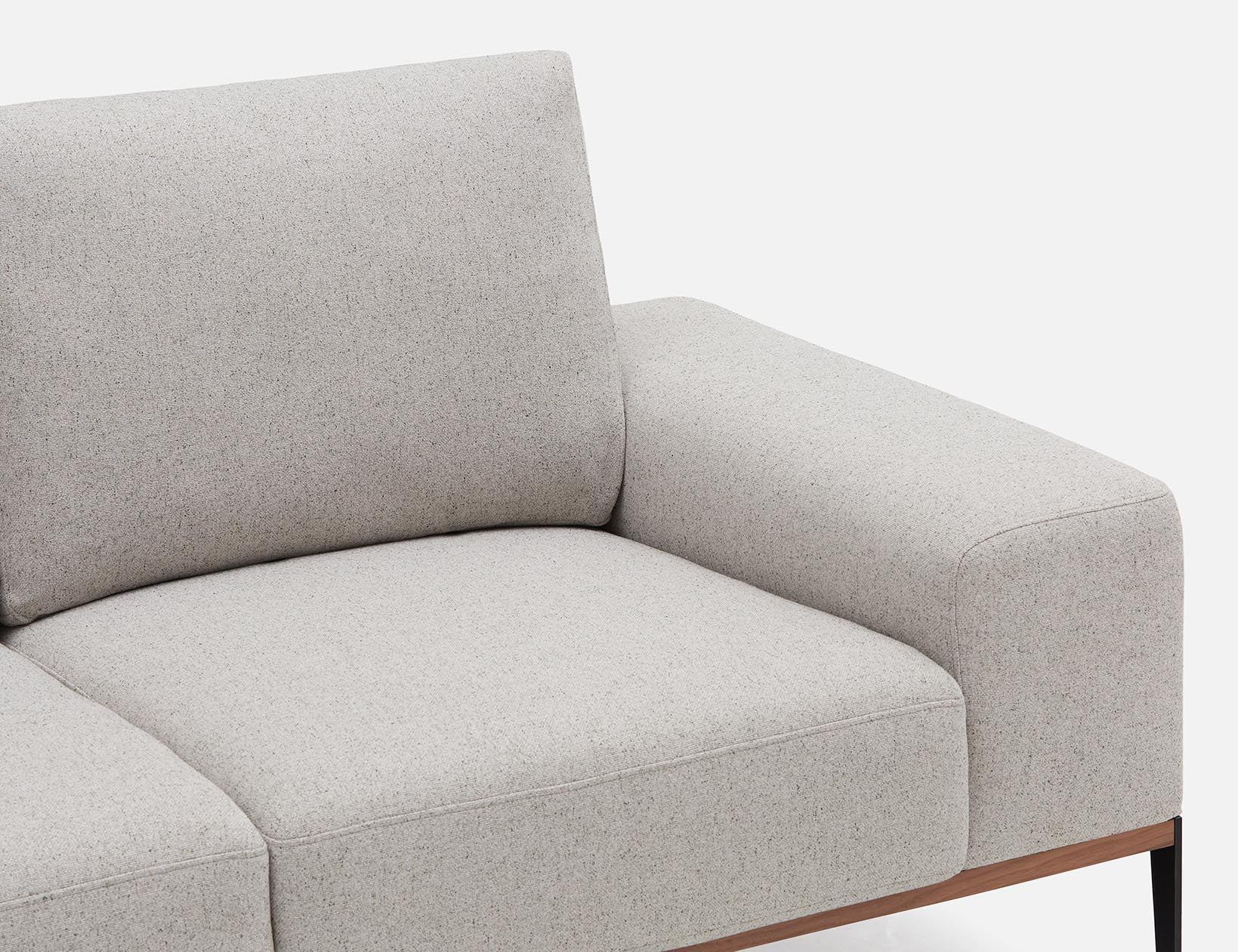 Structube PRESTON Grey Loveseat – Great Condition – Moving Sale - photo 3