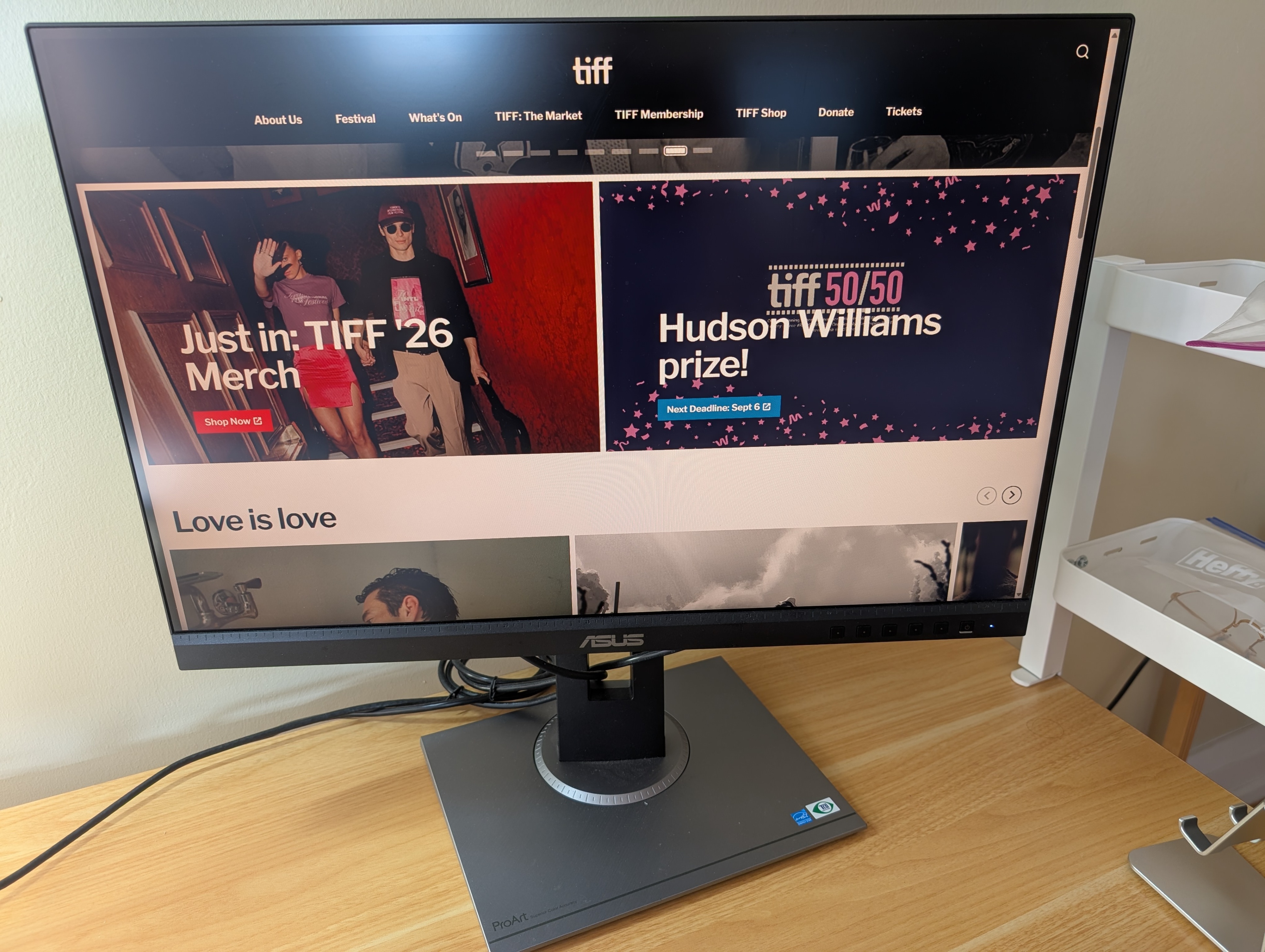 ASUS ProArt PA248QV 24.1" IPS Monitor - Excellent Condition