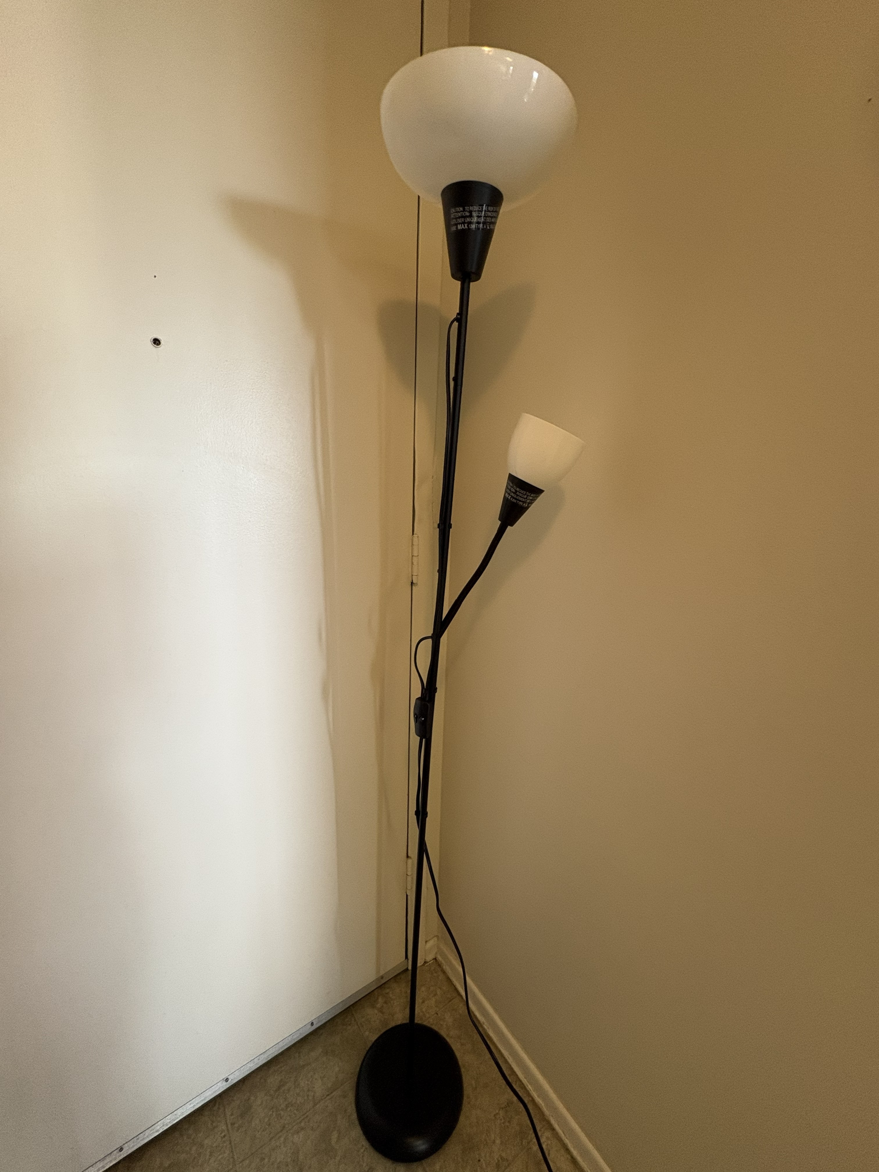 2 IKEA Floor Lamps