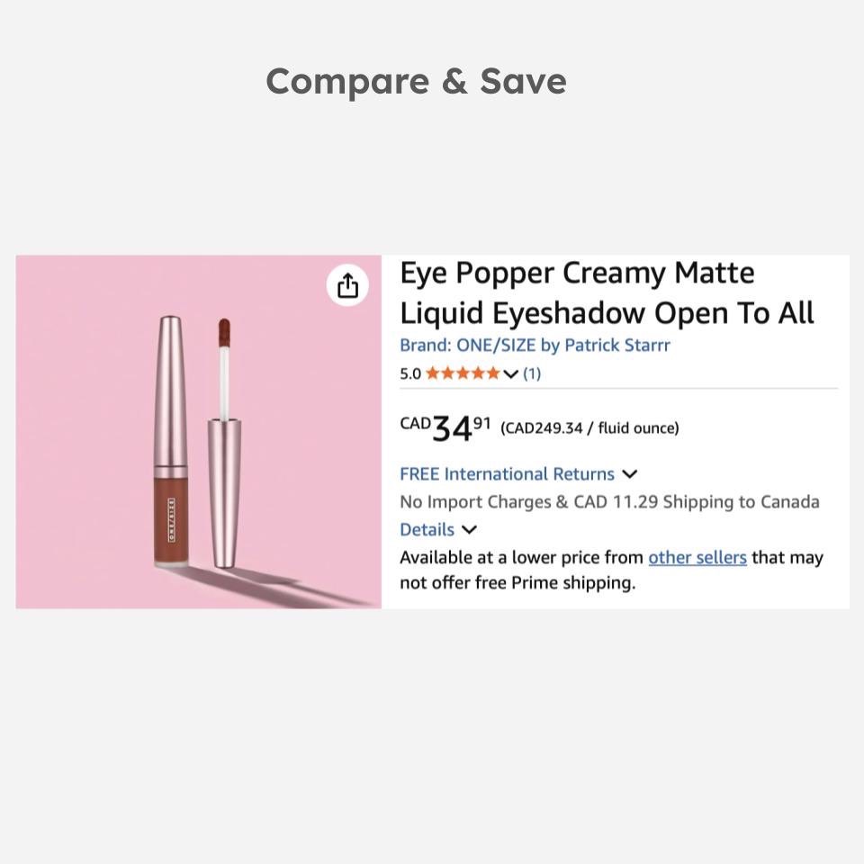 🏈ONE/SIZE Patrick Starrr Liquid Eyeshadow - 02 Open To All (NIB) - photo 5