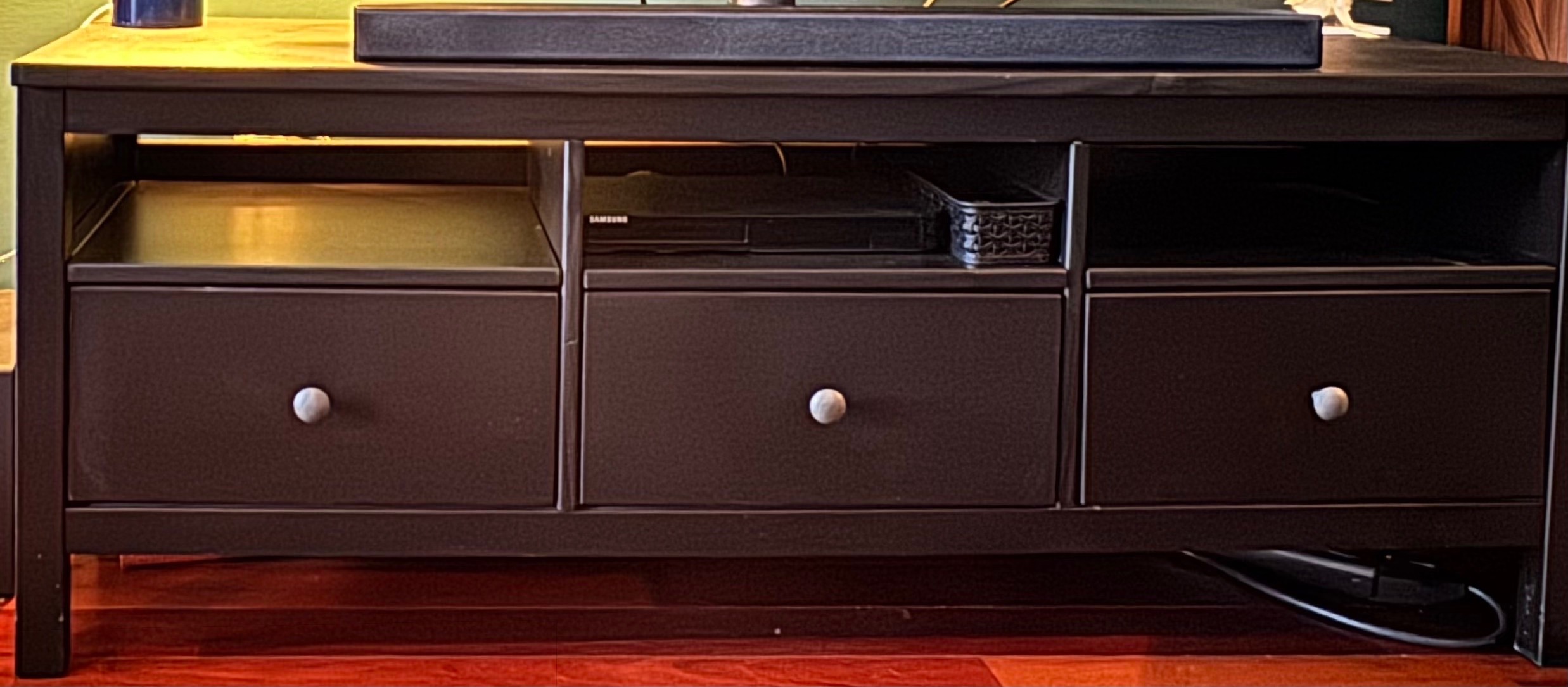 TV Stand, Active Speaker System, and TV Wall Mount