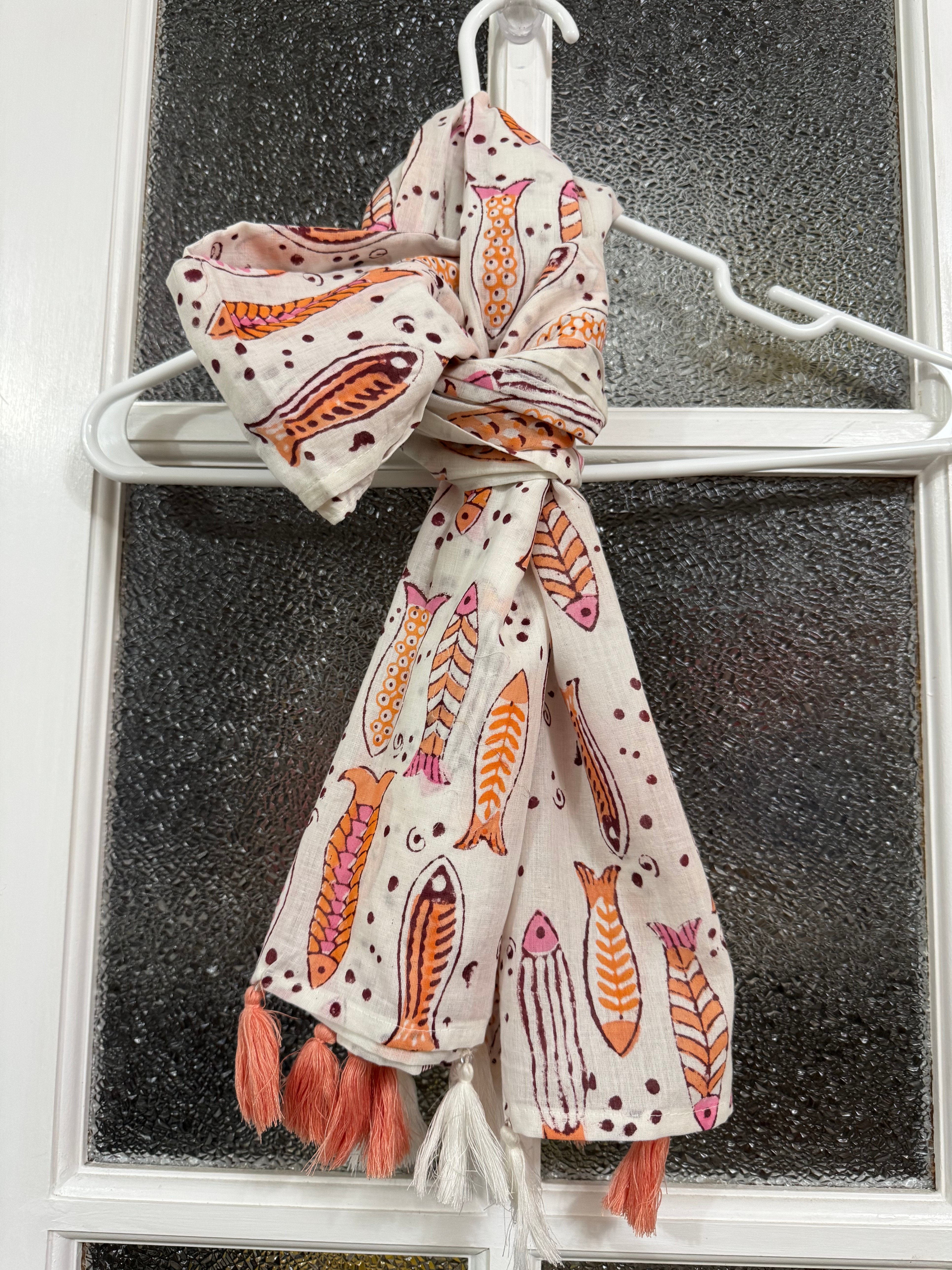 Brand New Lightweight Premium Cotton Scarves (70") • 3 Patterns