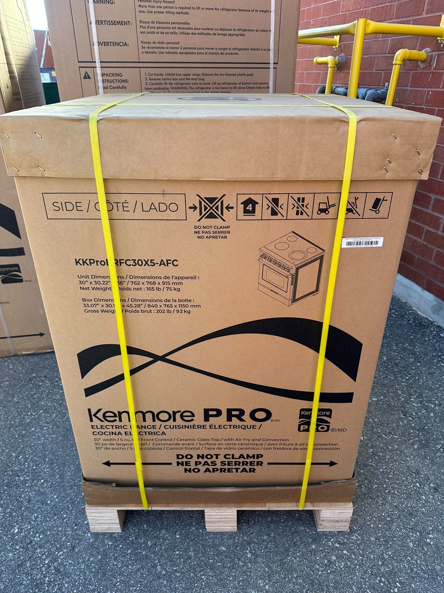 Kenmore PRO Electric Range KKProERFC30X5-AFC