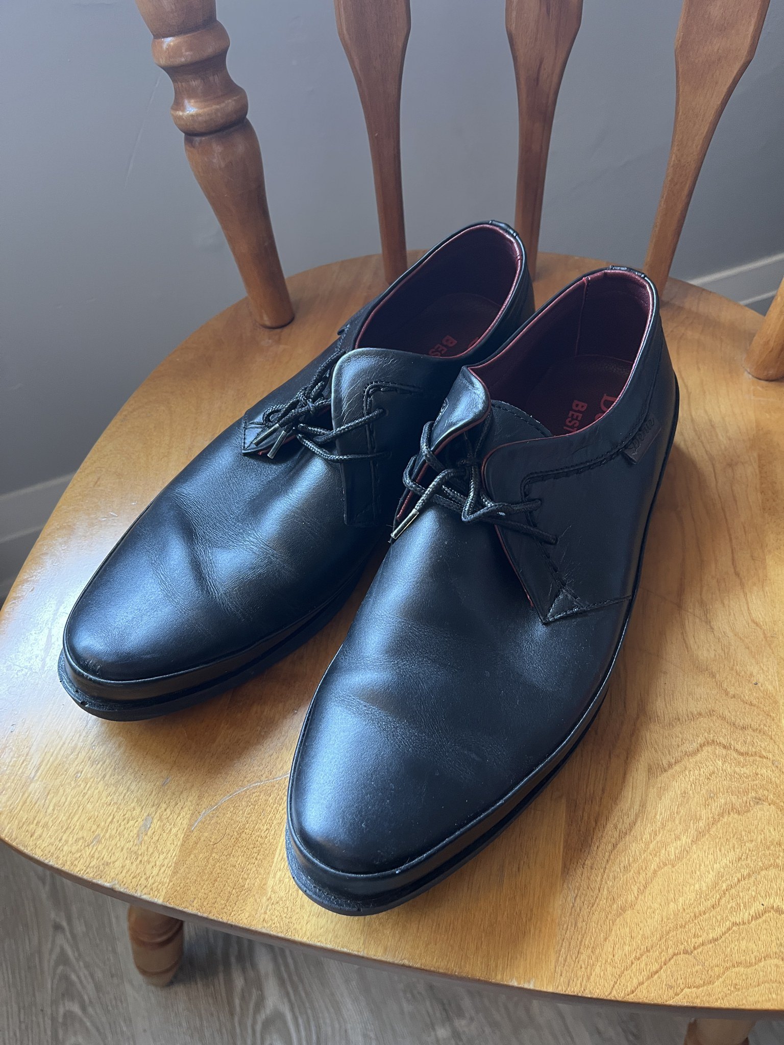 Deniz Black Dress Shoes – EU 41