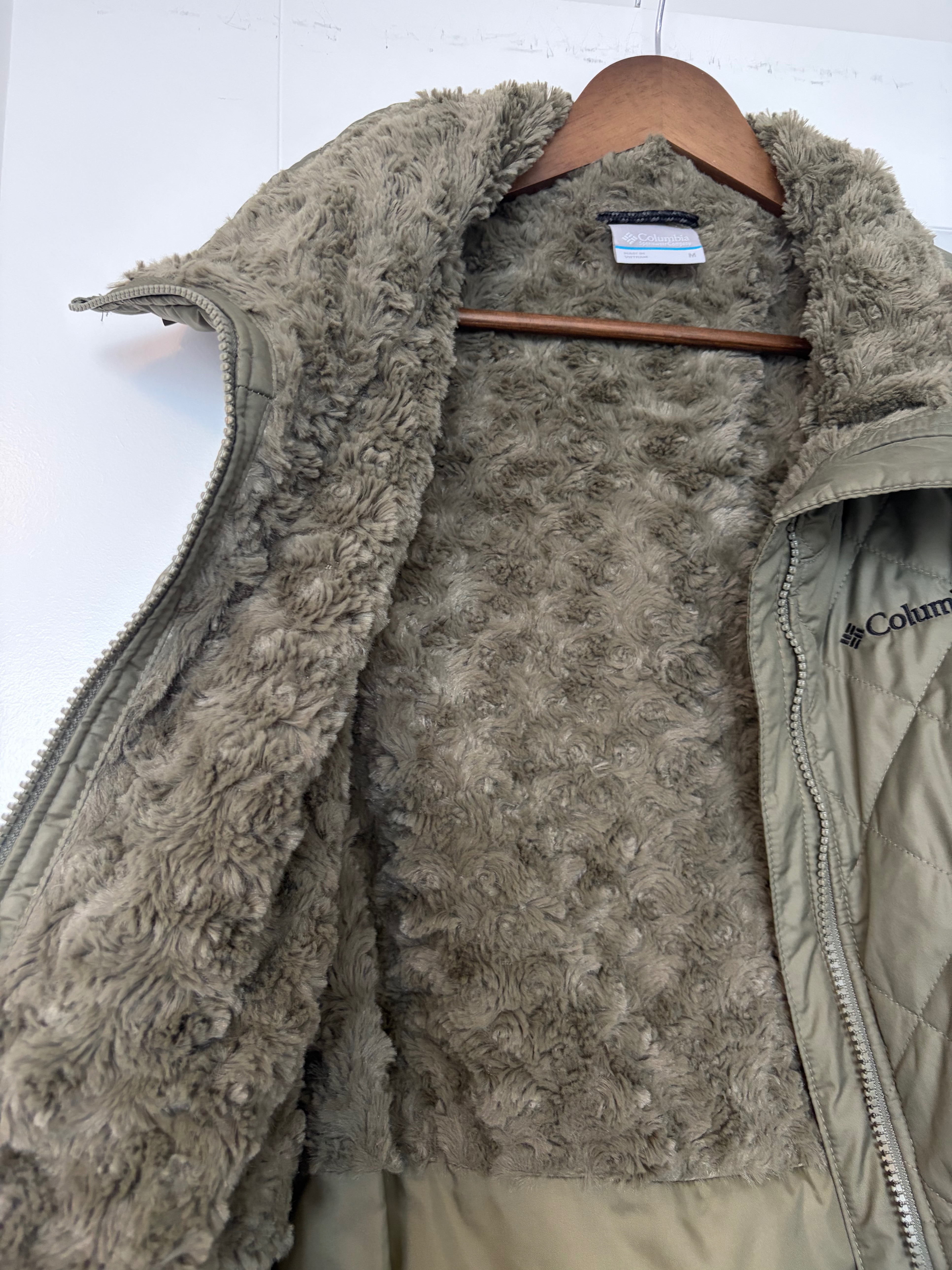 Columbia Copper Crest II Mid Vest Olive Green Size M - photo 5