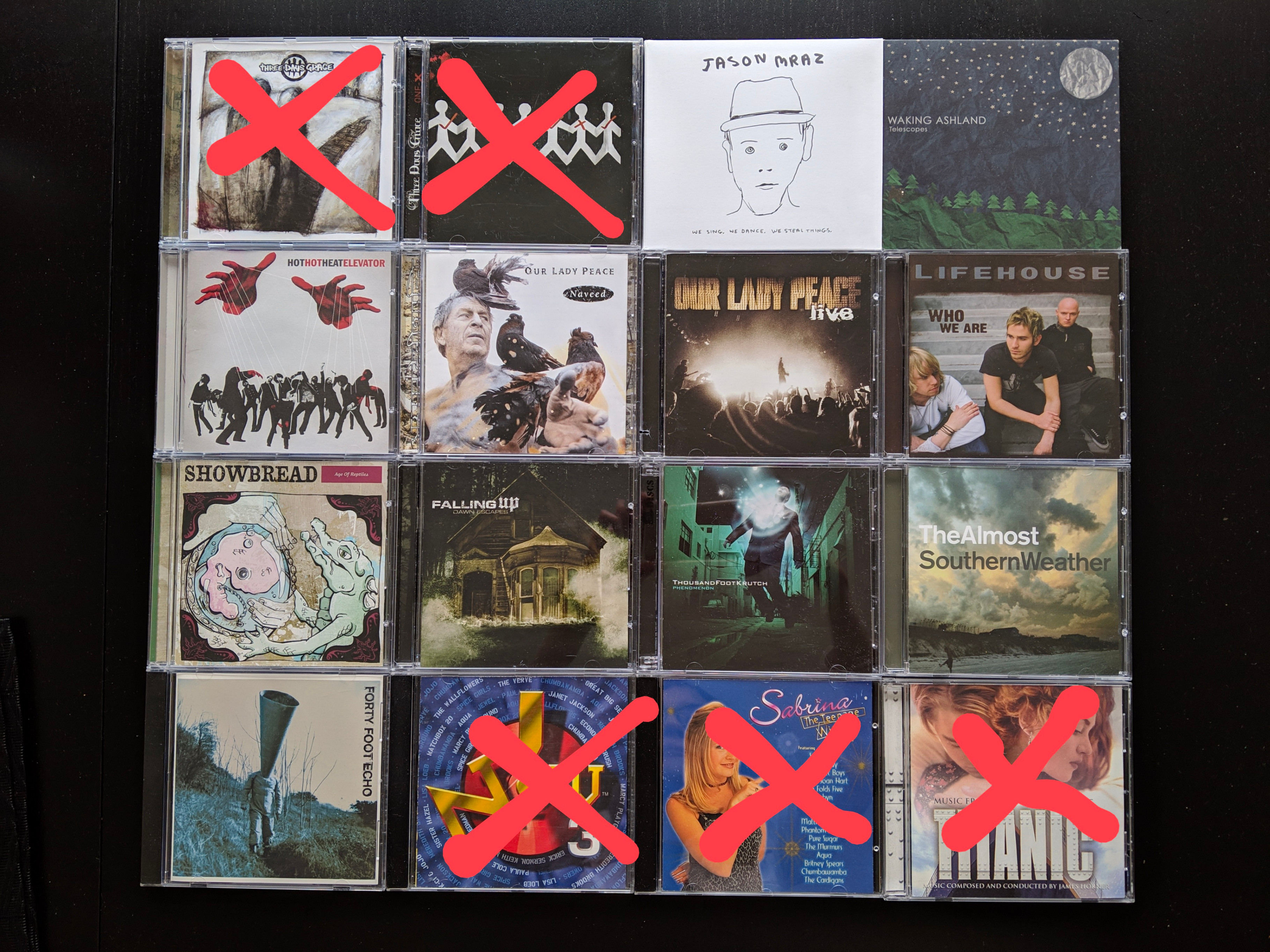 2000s Alt-Rock / Post-Grunge / Christian Rock CDs