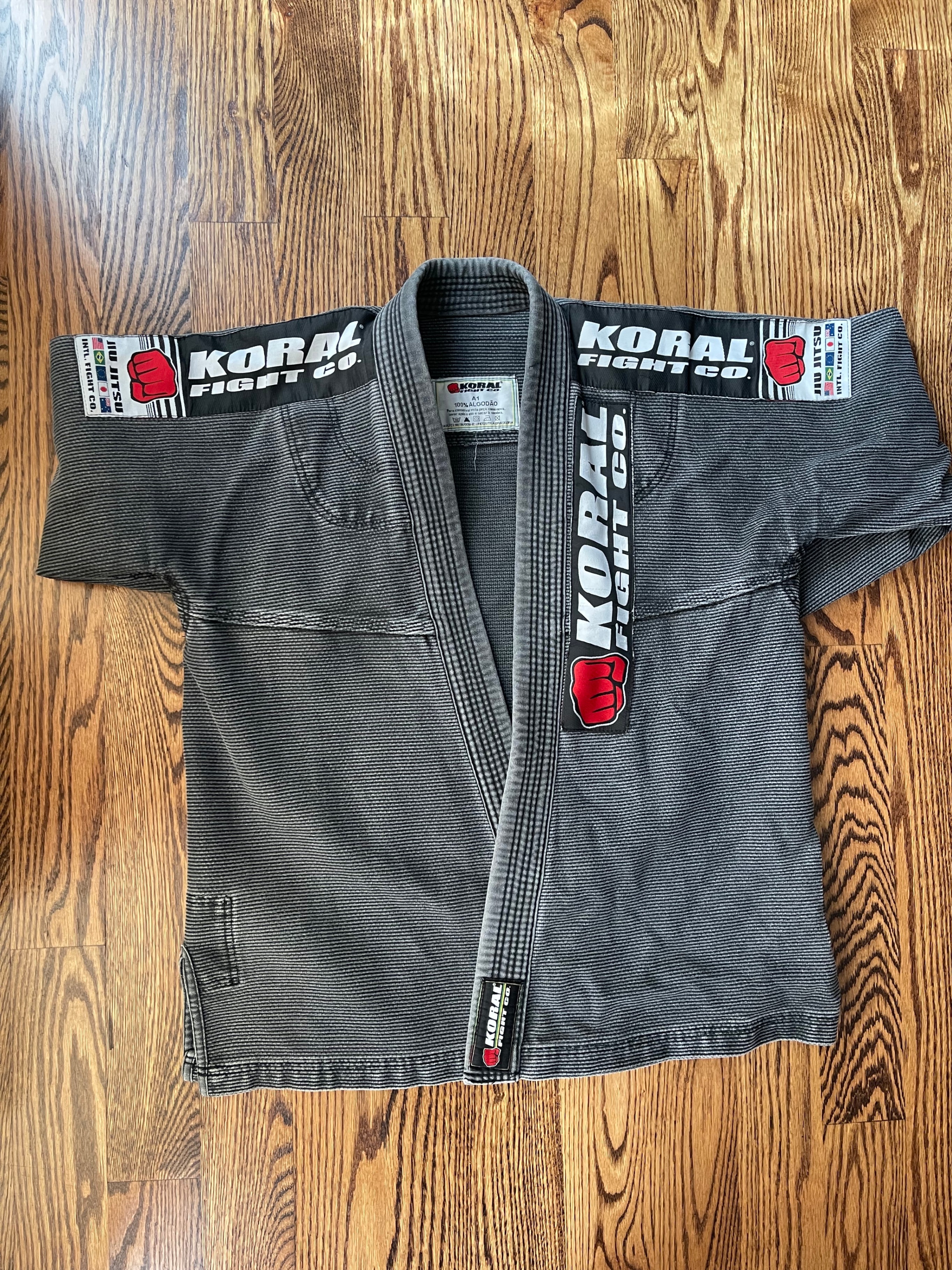 Koral MKM Competition BJJ Gi – Rare Charcoal Gray – Size A1
