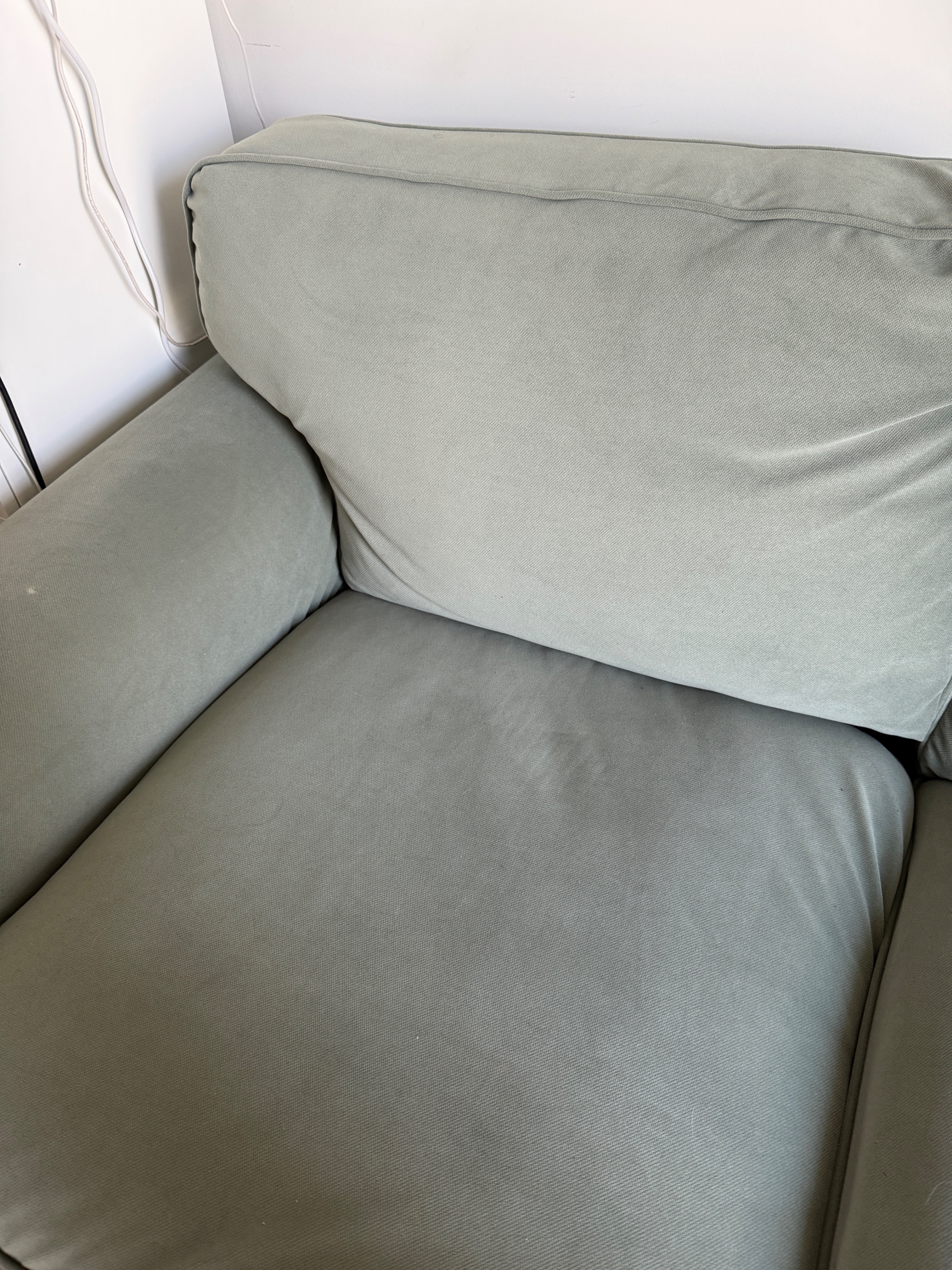 IKEA 2-Seat Sofa Green - photo 3