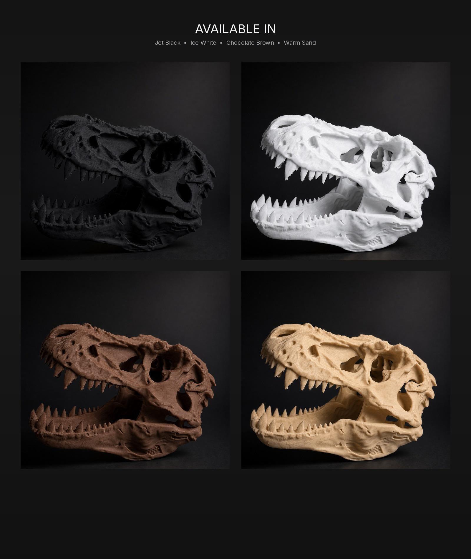 T-Rex Skull Replica, 3D Printed - photo 3