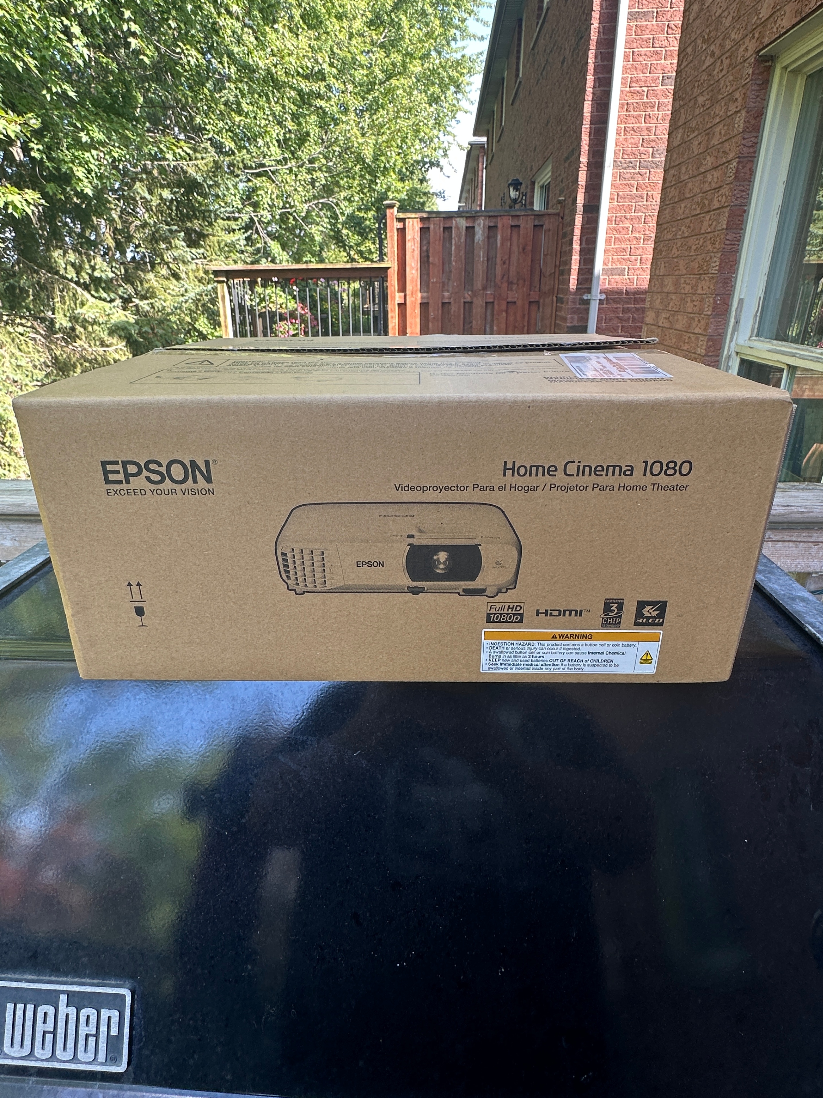 Epson Home Cinema 1080 3LCD 1080p Projector (V11H980020-F) - photo 2