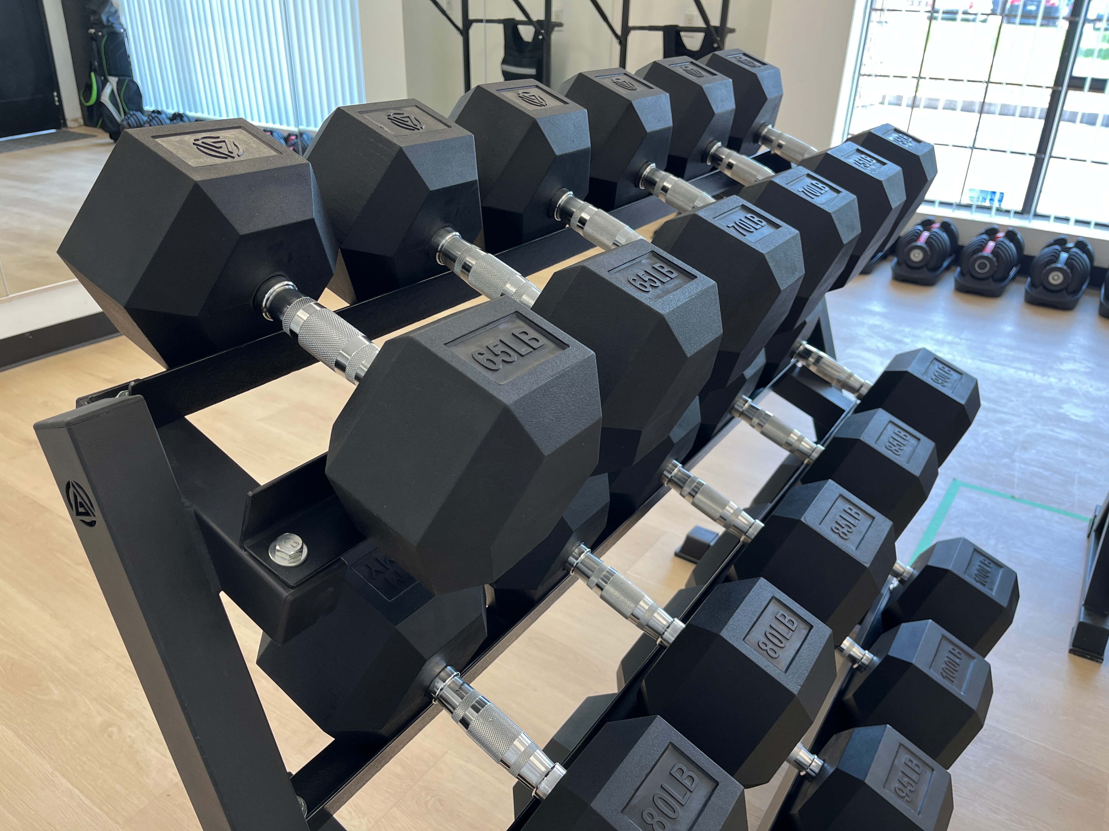 BRAND NEW DUMBBELLS
