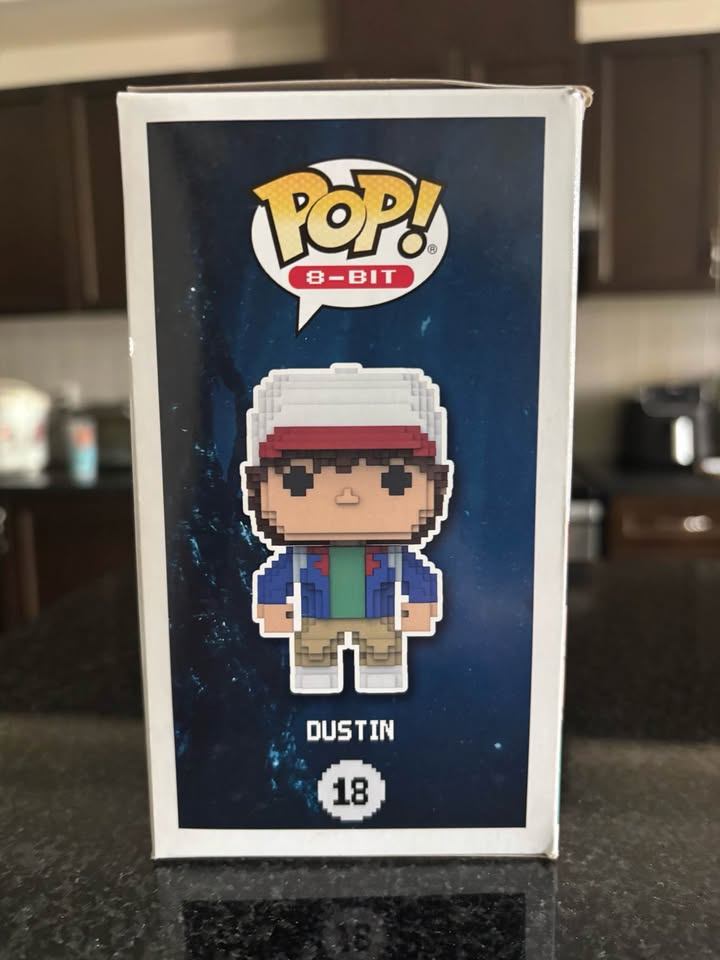 BNIB Funko 8-Bit POP! Stranger Things Dustin #18 - photo 5