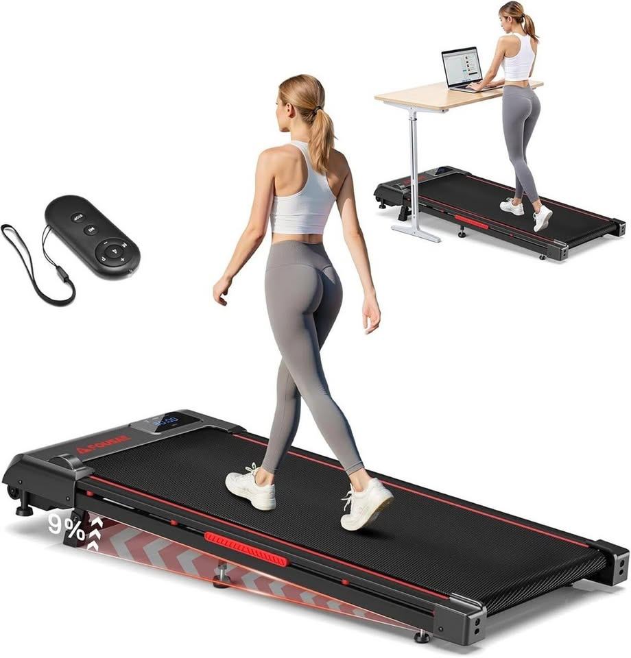 54. FOUSAE 3-in-1 Walking Pad, 6.2 MPH, 330 lb