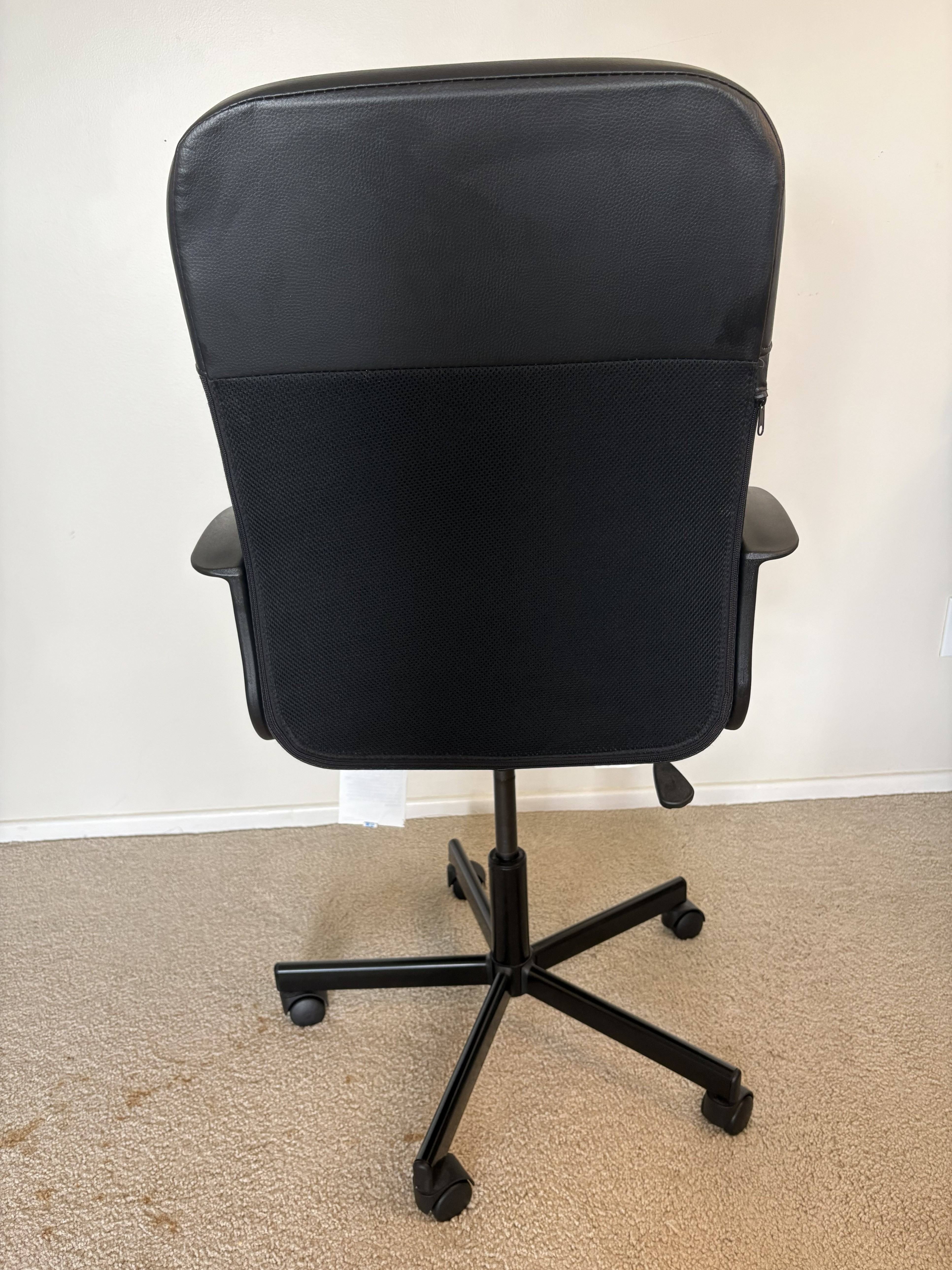 Black Adjustable Office Chair - photo 5
