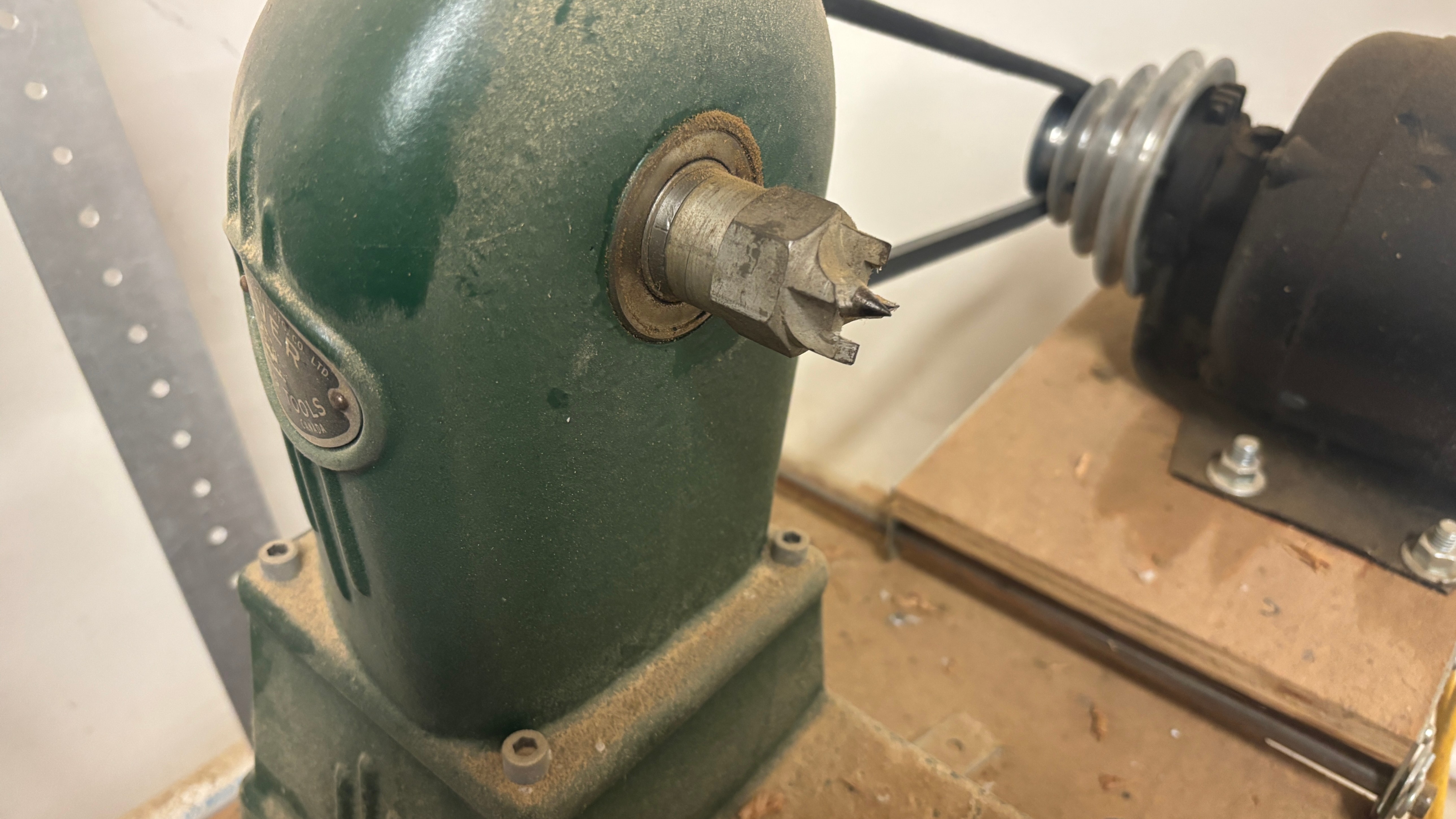 36” Beaver lathe with stand - photo 4