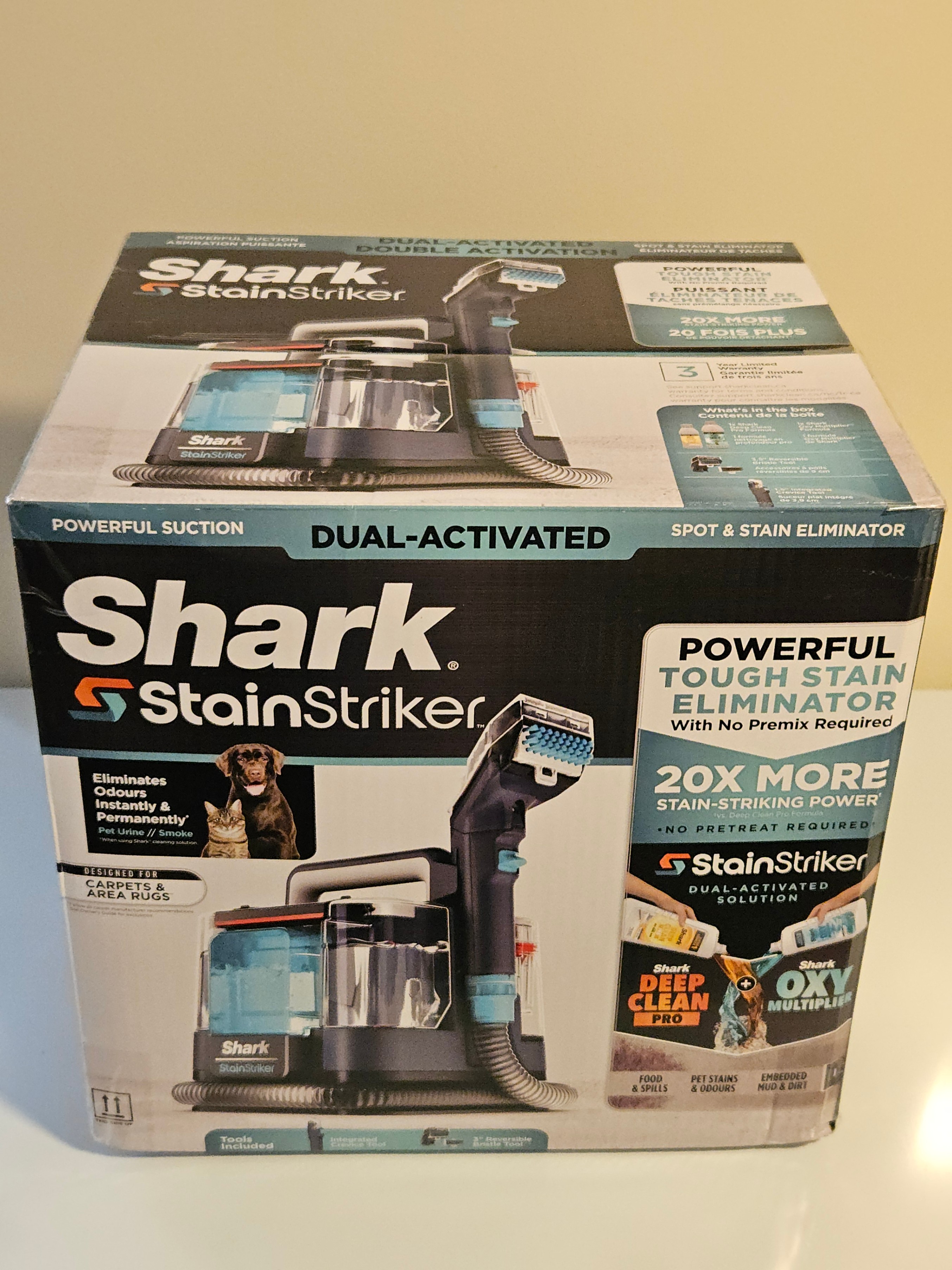 NEW Shark StainStriker Carpet & Upholstery Cleaner PX200C