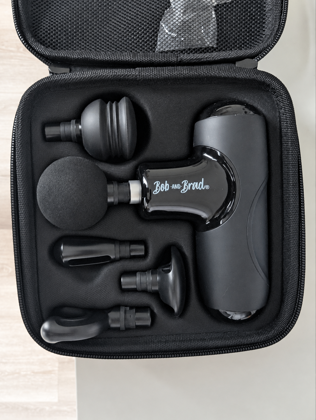 Bob and Brad Massage Gun with Attachments & Case – Moving Sale