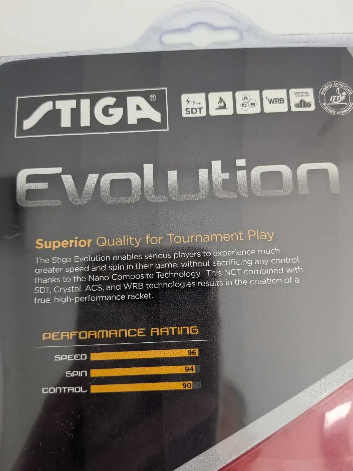 STIGA Evolution Table Tennis Racket - photo 4