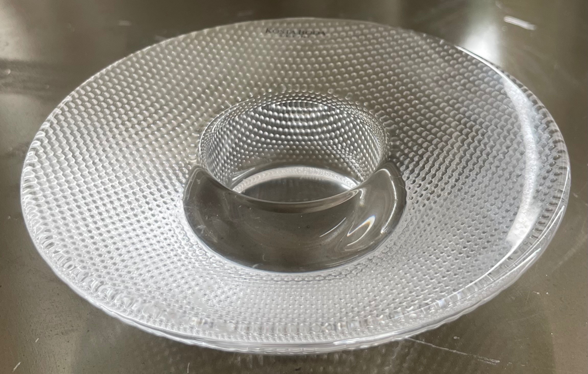 Kosta Boda Swedish Crystal Tealight Holder