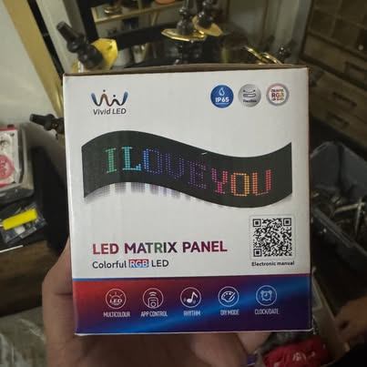 Vivid LED Matrix Panel - Colorful RGB LED Display