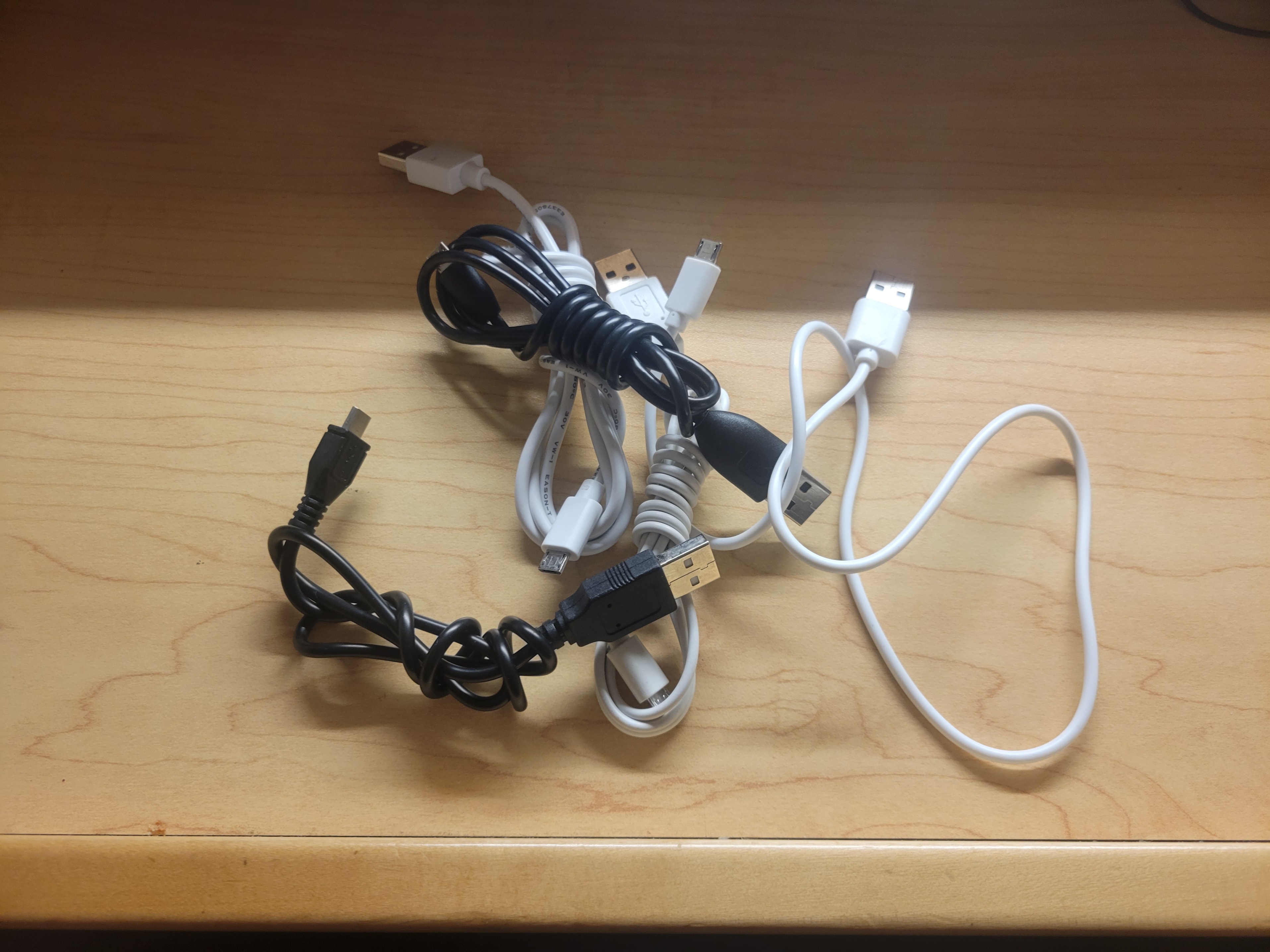 Assorted Micro-USB Charging Cables