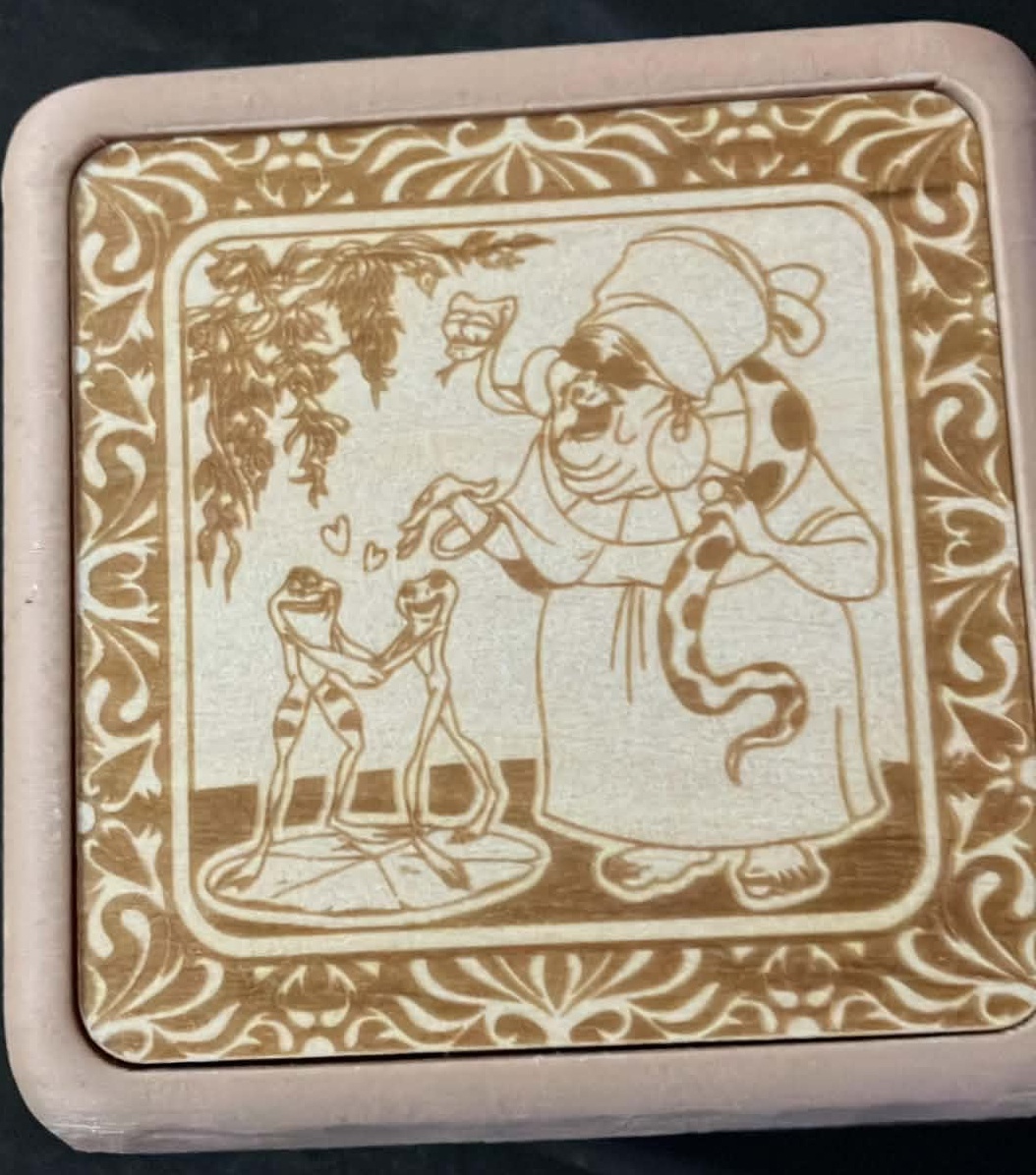 The Princess and the Frog Tap-to-Play Story Music Box (New) - photo 4