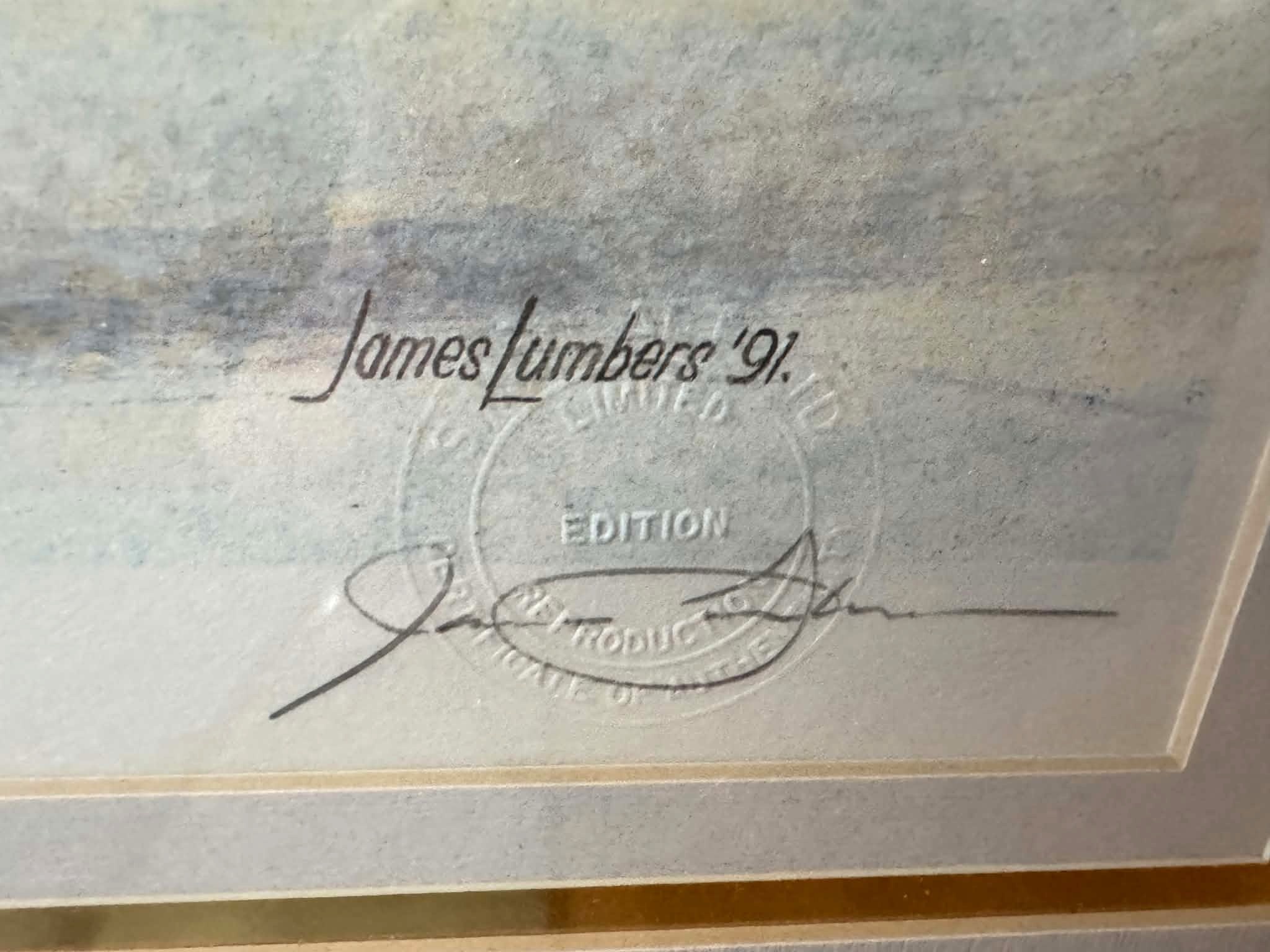 James Lumbers Mr. Hockey (Gordie Howe) Limited Edition Print - photo 5