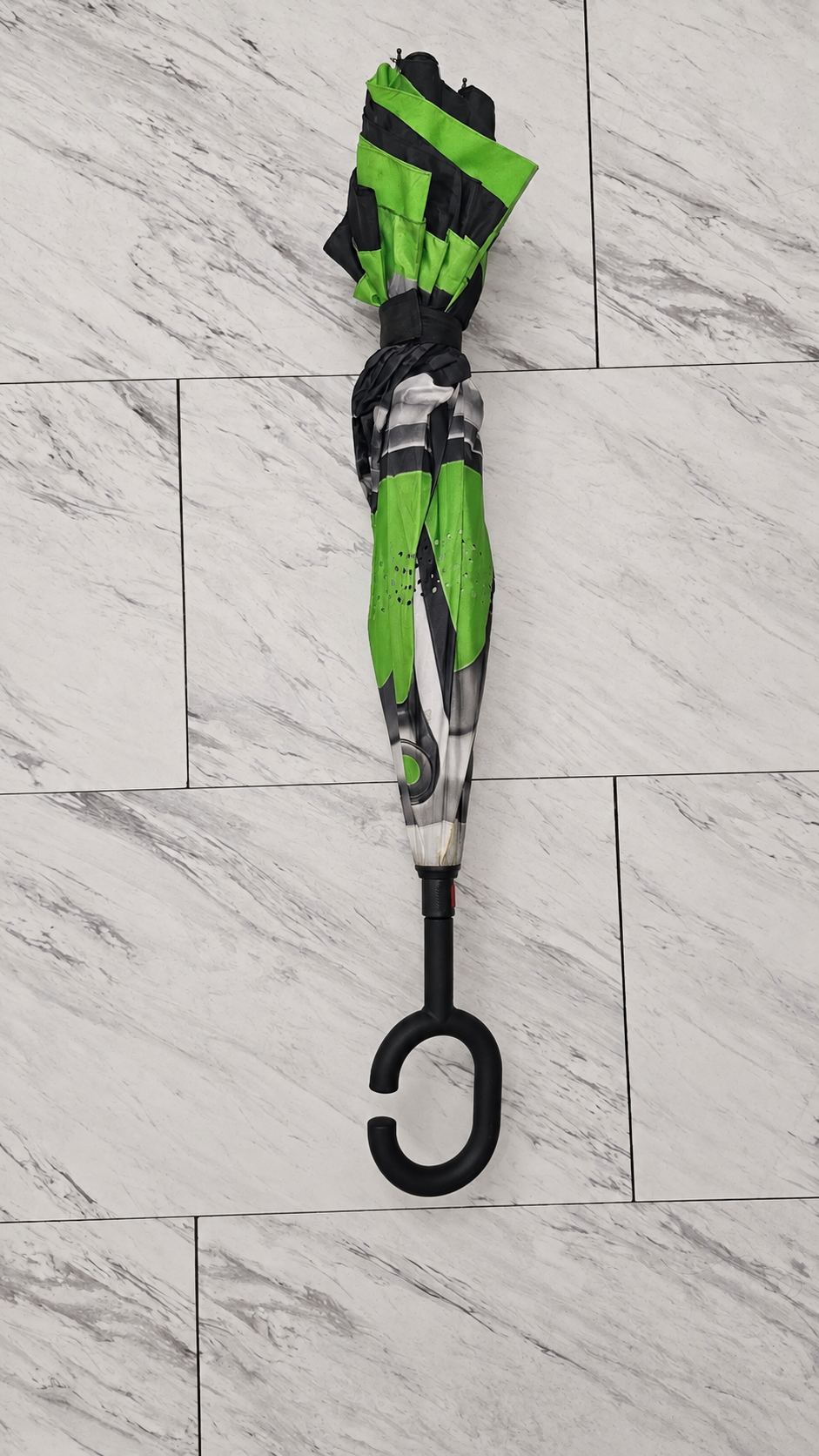 Large 48" Inverted Reverse Inverted Double-Layer Umbrella - photo 3