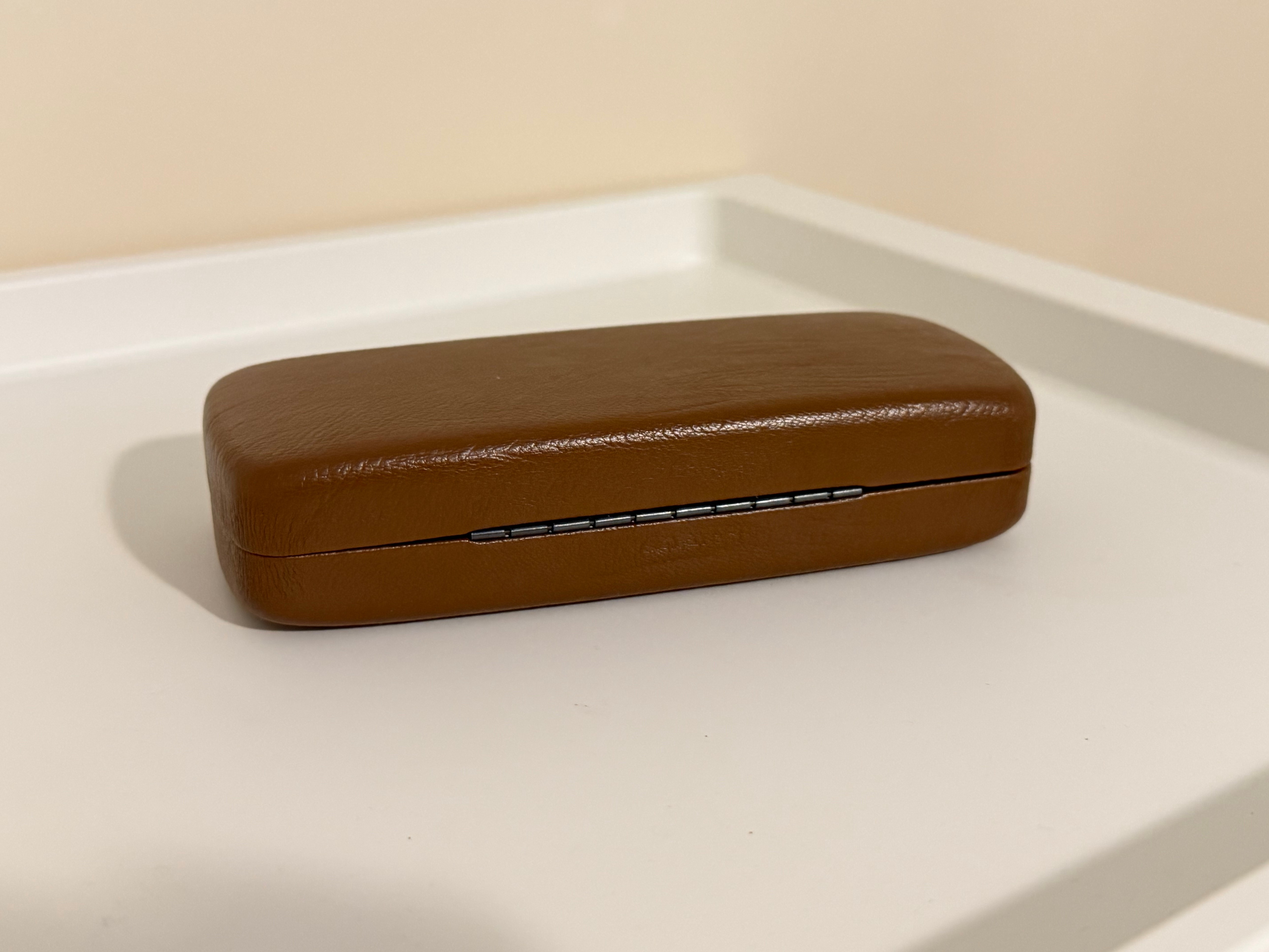 Brown Hard-Shell Eyeglasses Case - photo 2
