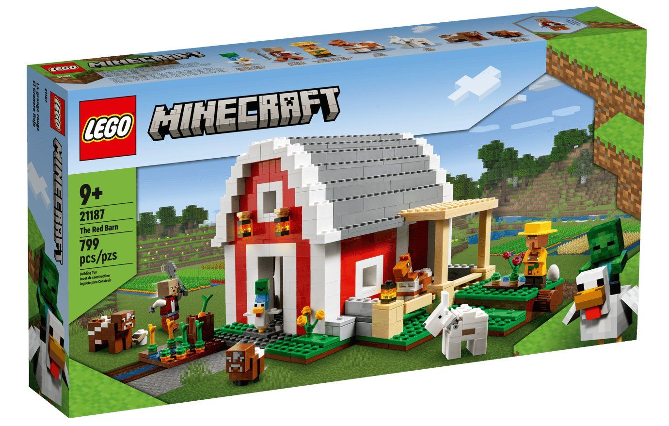 Lego 21187 Minecraft The Red Barn NEW