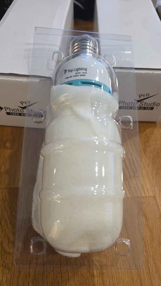 Top Lighting 45W Studio Light Bulb x3