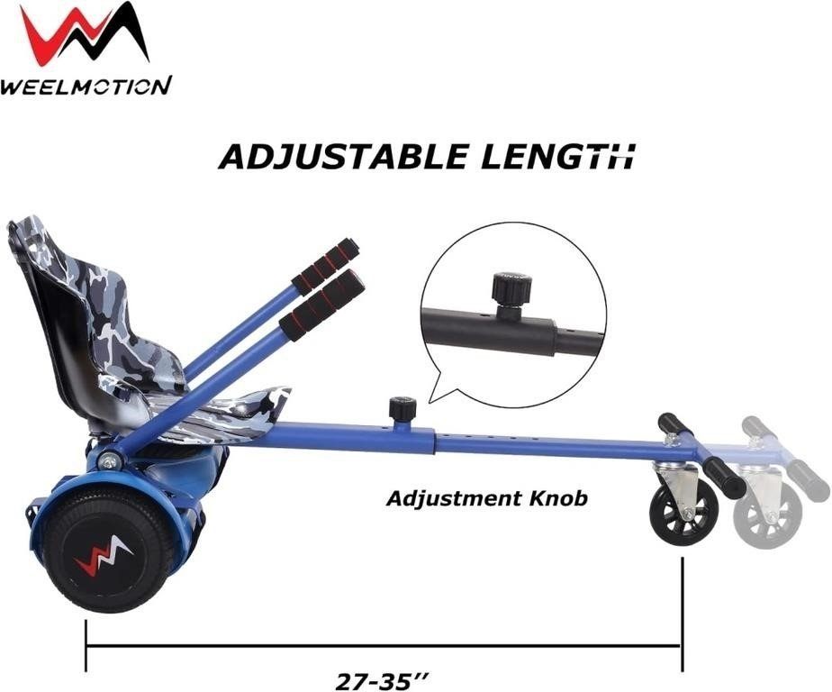 New WEELMOTION Go Kart Attachment for Hoverboard - photo 4