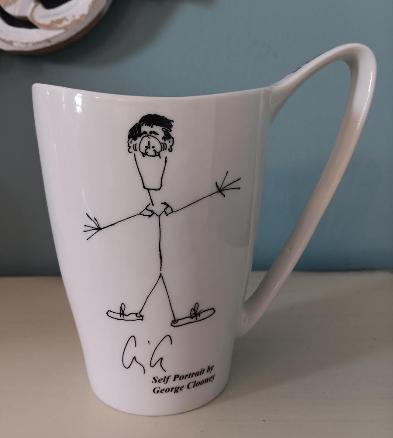 George Clooney Designed Charity Mug - Whatever It Takes