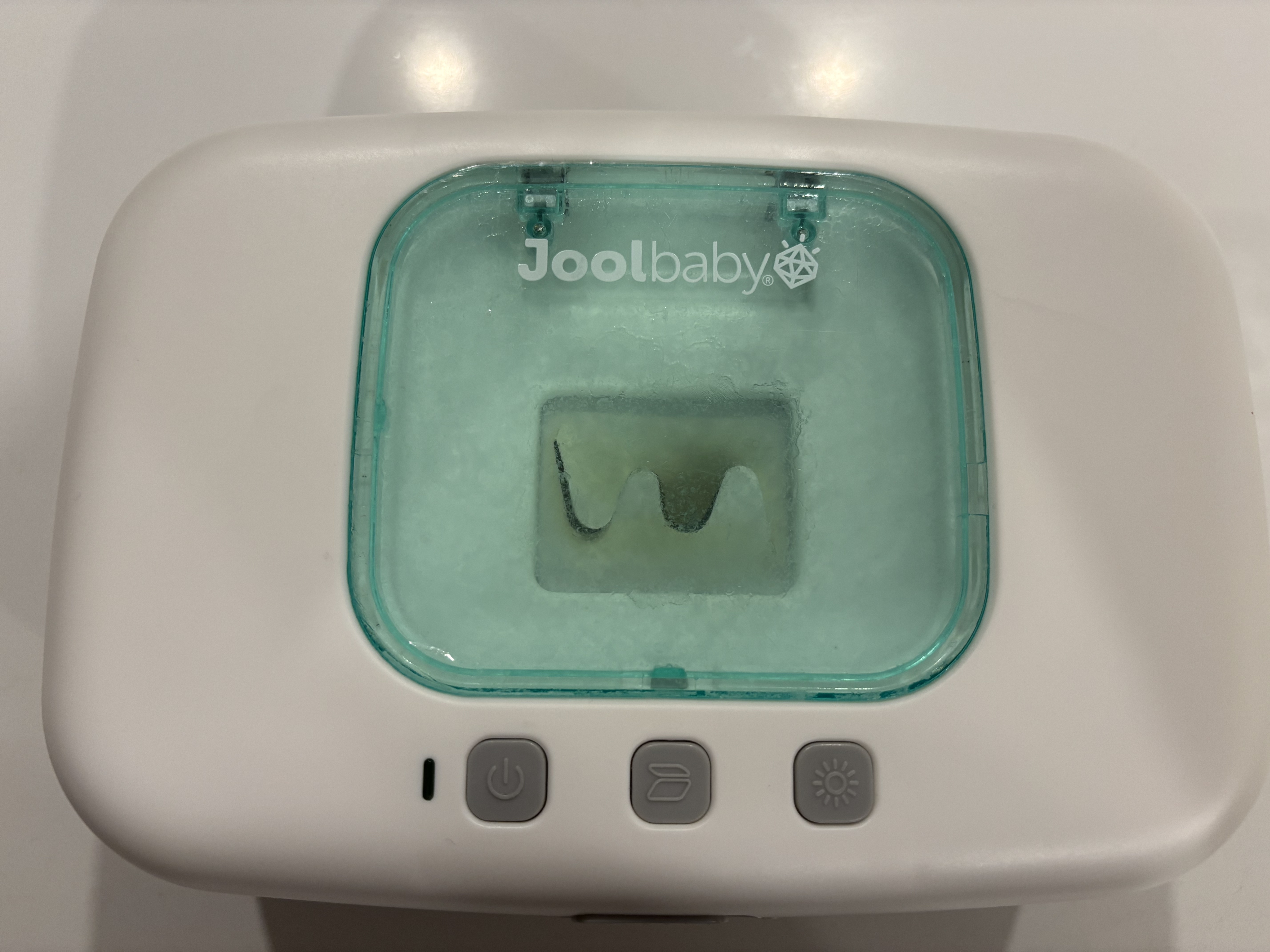 Baby Wipe Warmer & Dispenser with LED Changing Light - photo 2