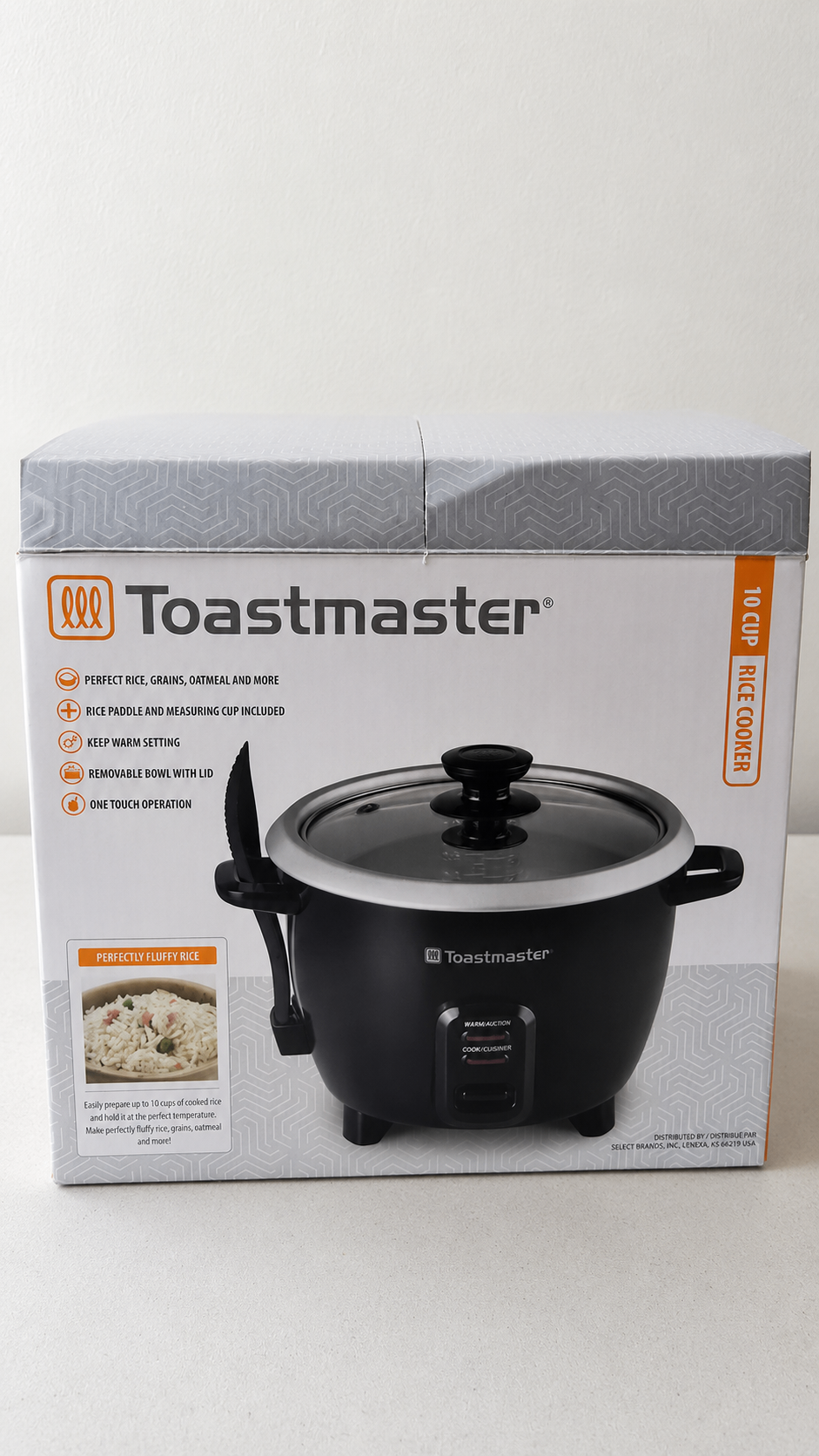 Toastmaster 10-Cup Rice Cooker w/ Box & Accessories - photo 2