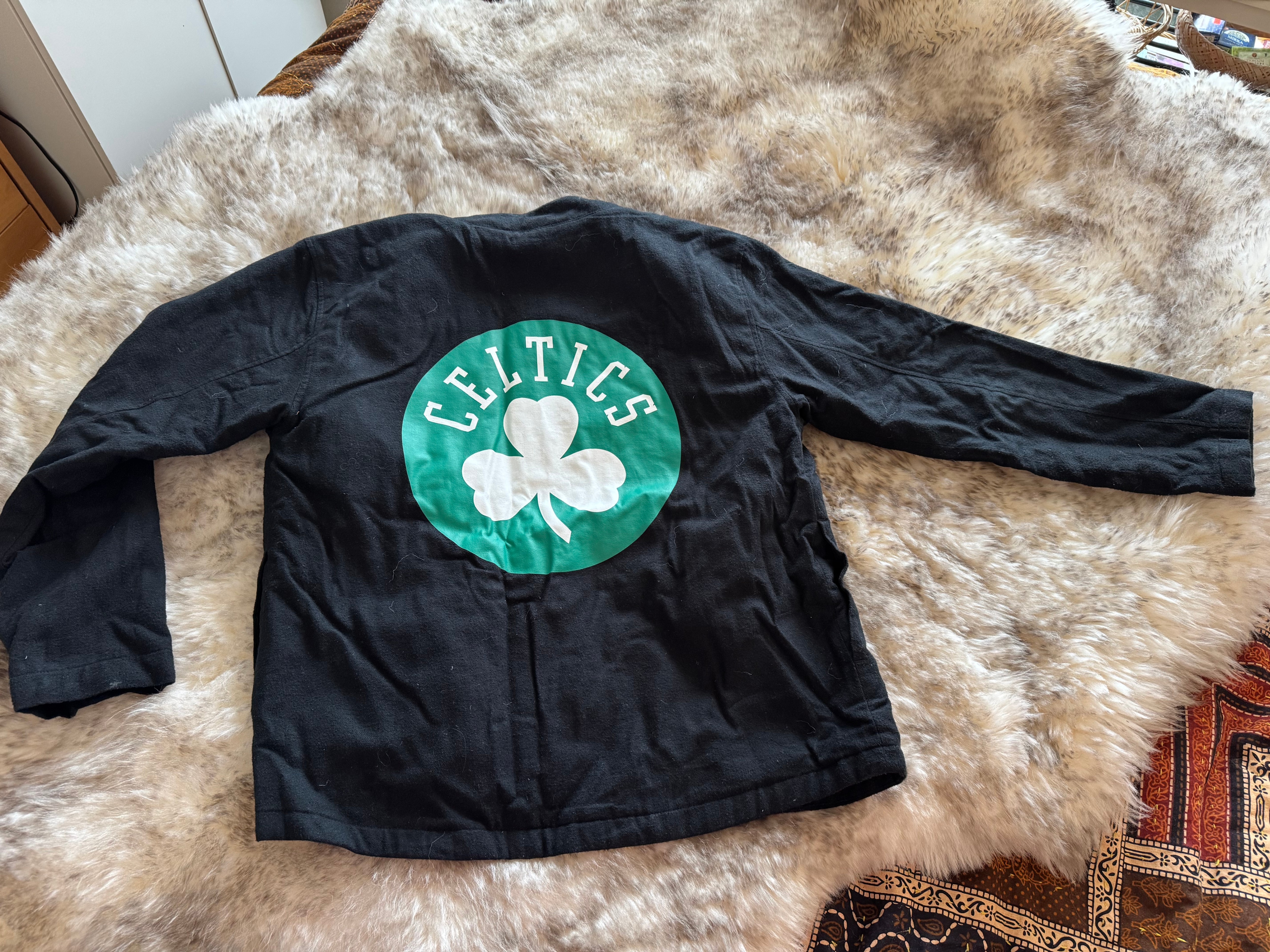 Zara Boston Celtics Varsity Jacket - photo 3