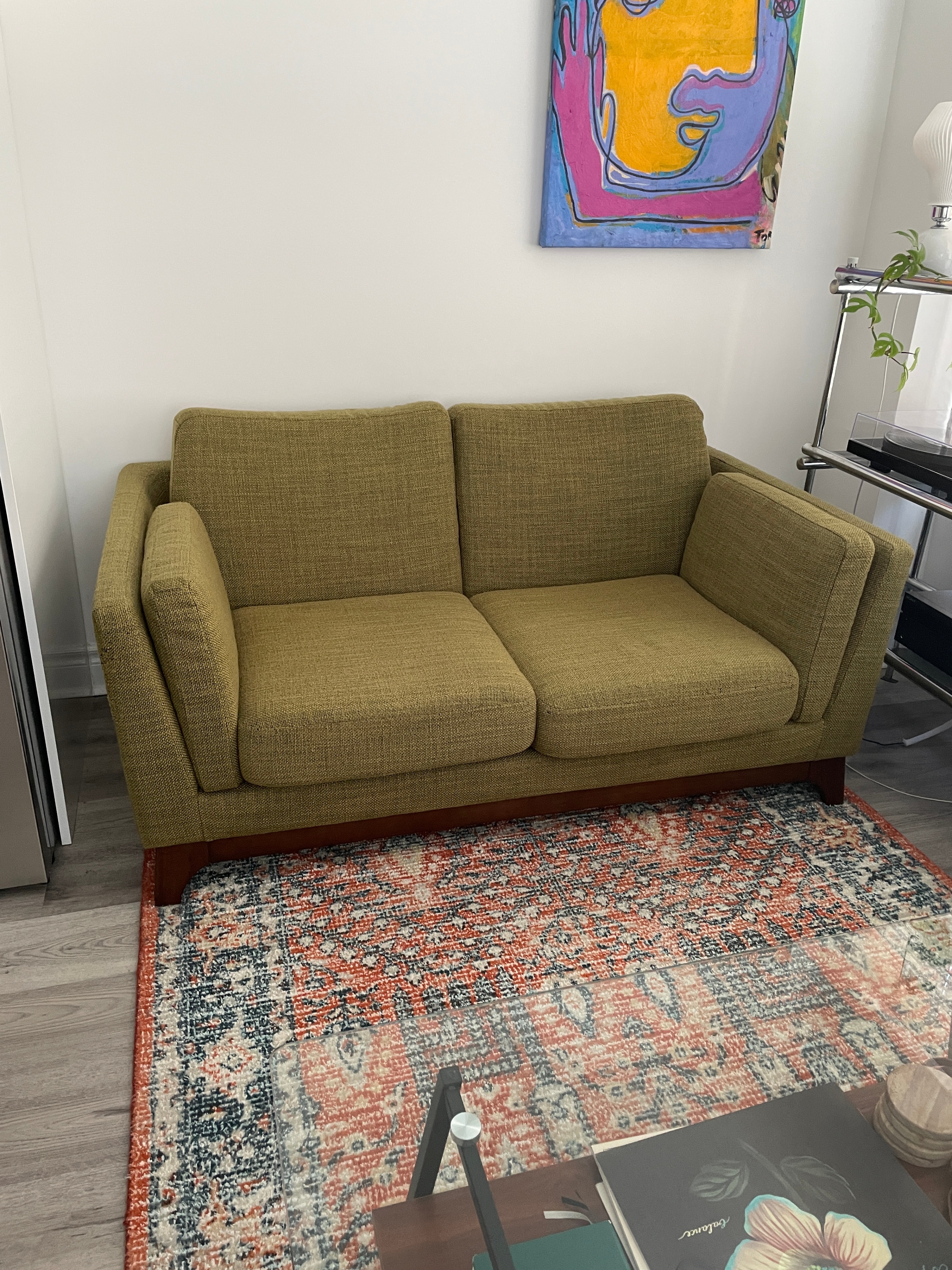 Article Loveseat - Ceni 61" - Green