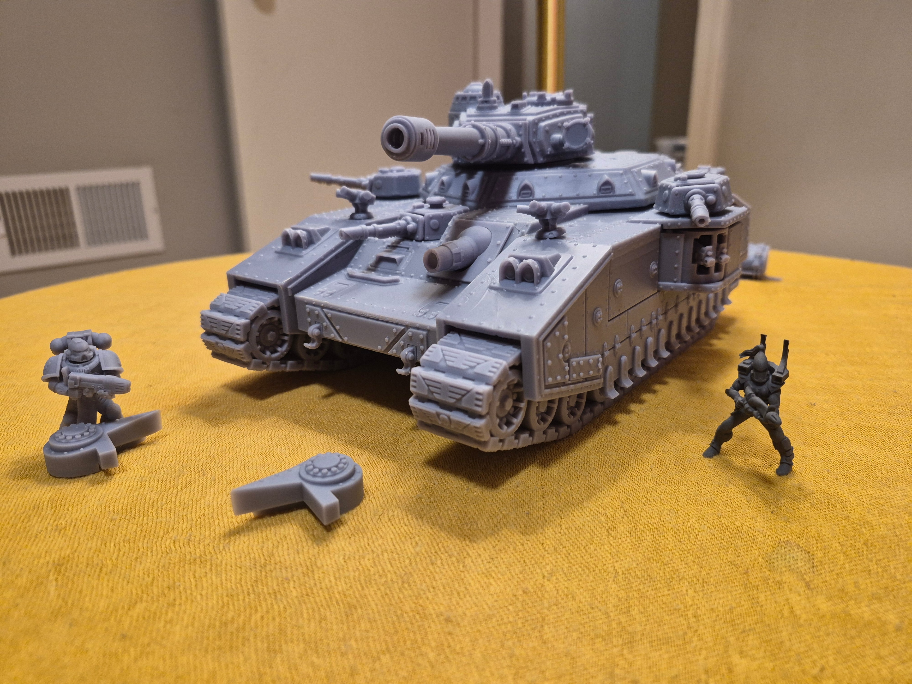 Wh-40K Compatible "b-blade"-style proxy tank - photo 2