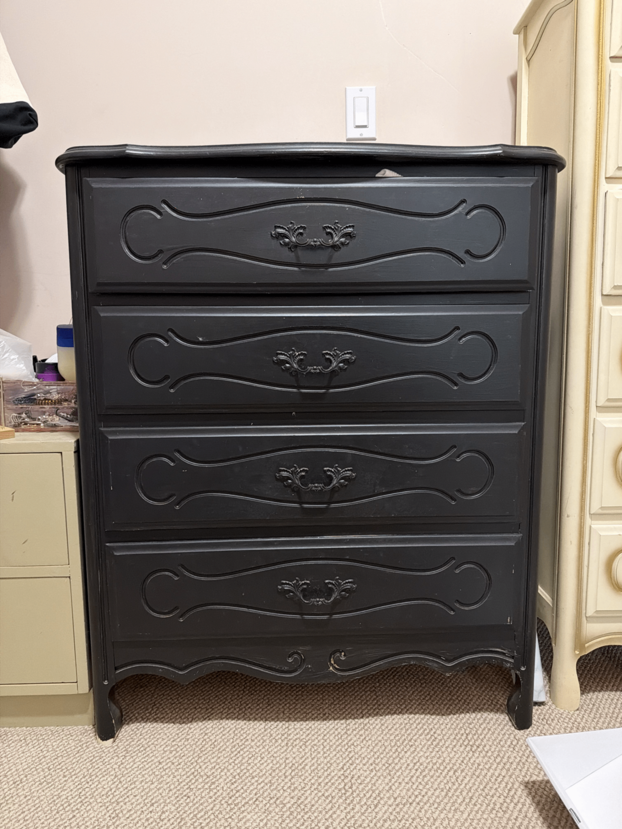 Black Wood Furniture – $180