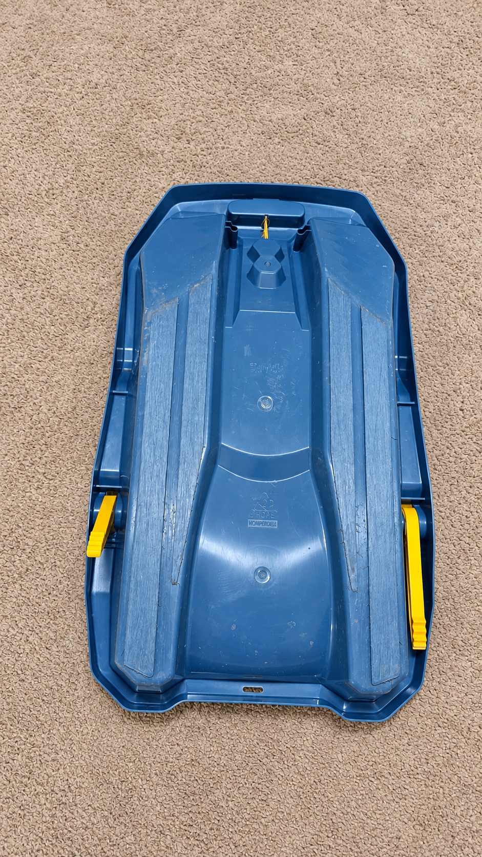 Children's Blue Snow Sled / Toboggan - photo 3