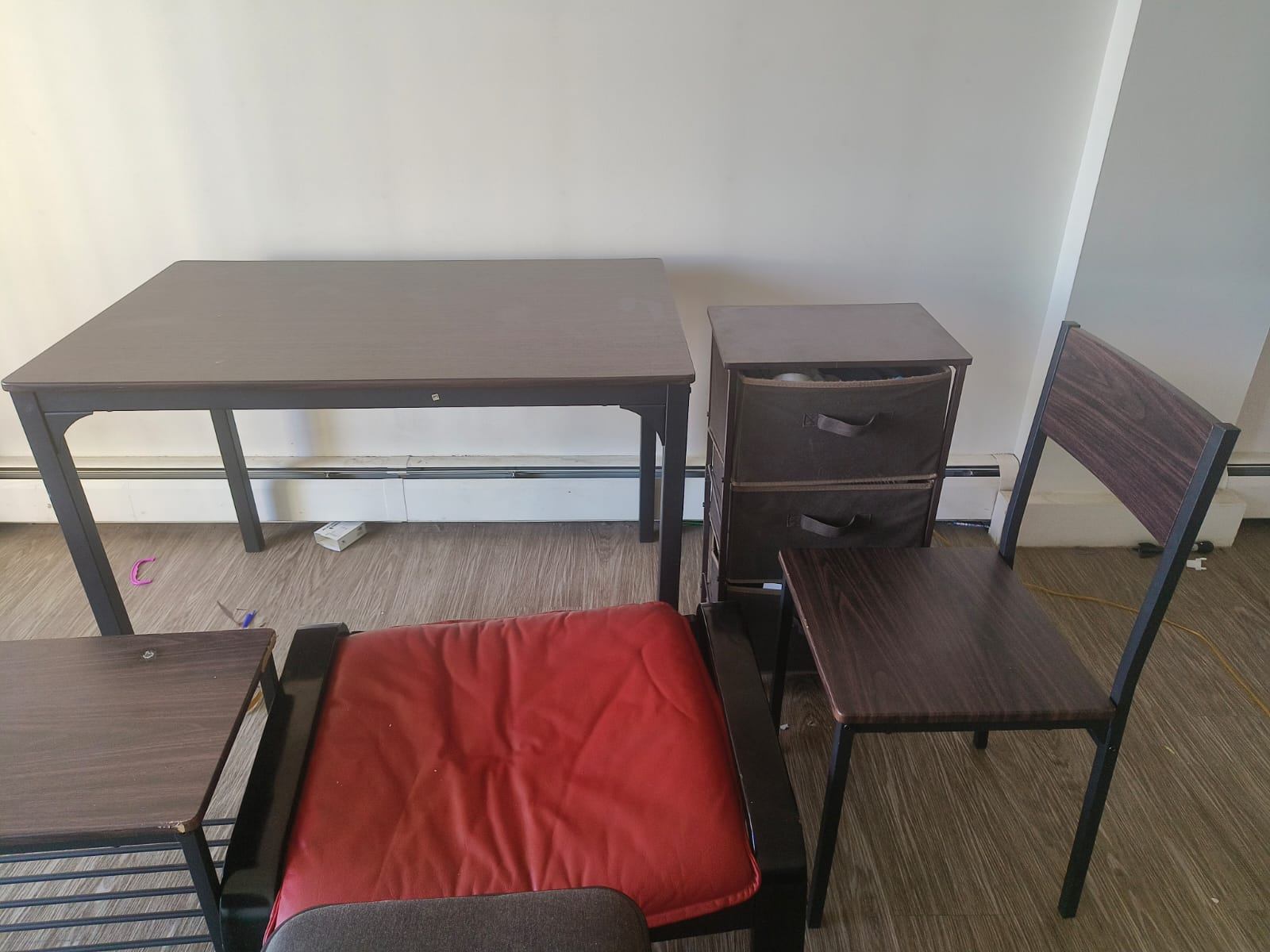 Tables, Chairs, Foot Rest